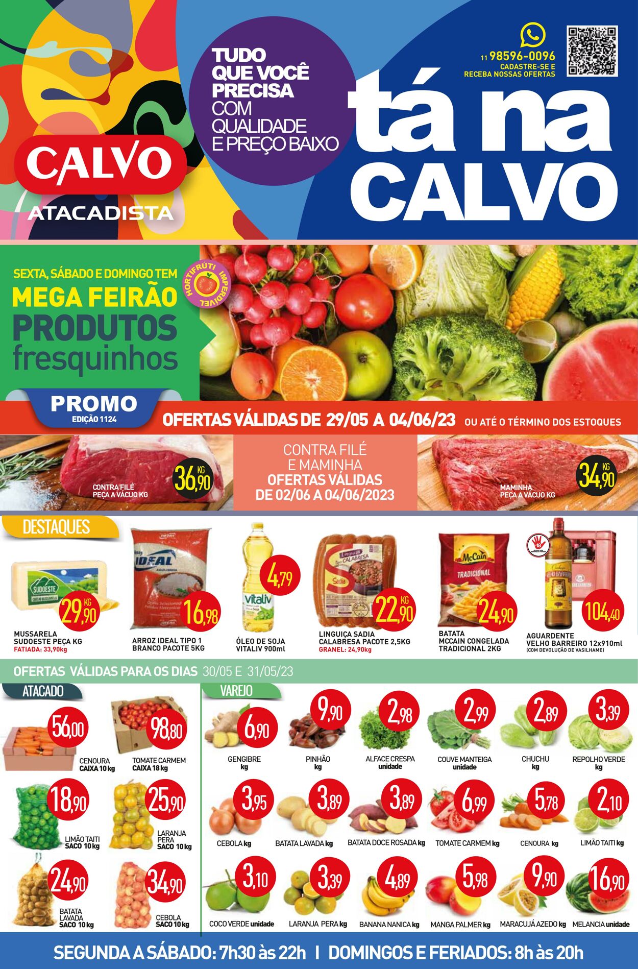 Folheto Calvo Atacadista 29.05.2023 - 04.06.2023