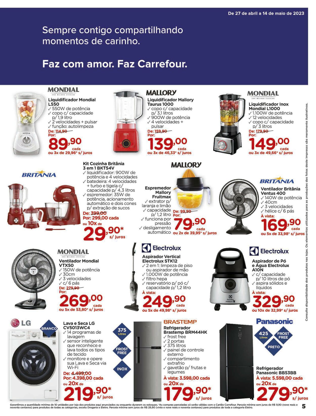 Folheto Carrefour 27.04.2023 - 14.05.2023