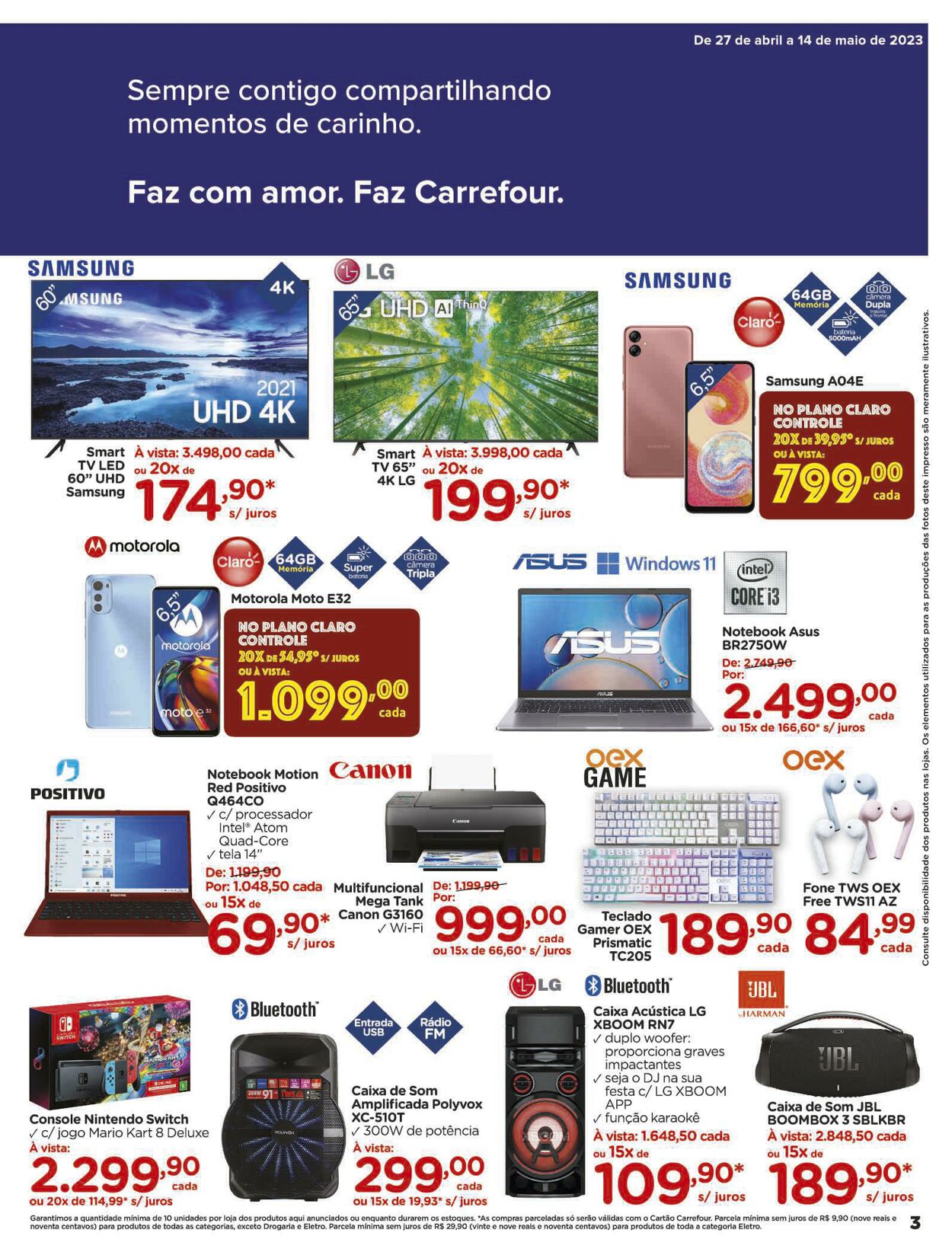 Folheto Carrefour 27.04.2023 - 14.05.2023