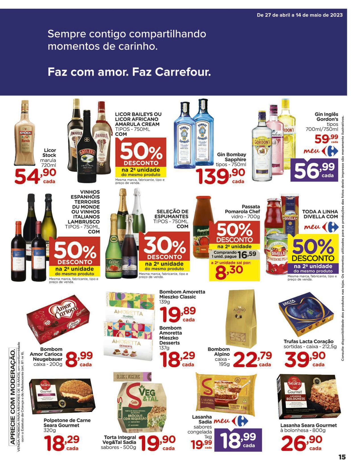 Folheto Carrefour 27.04.2023 - 14.05.2023