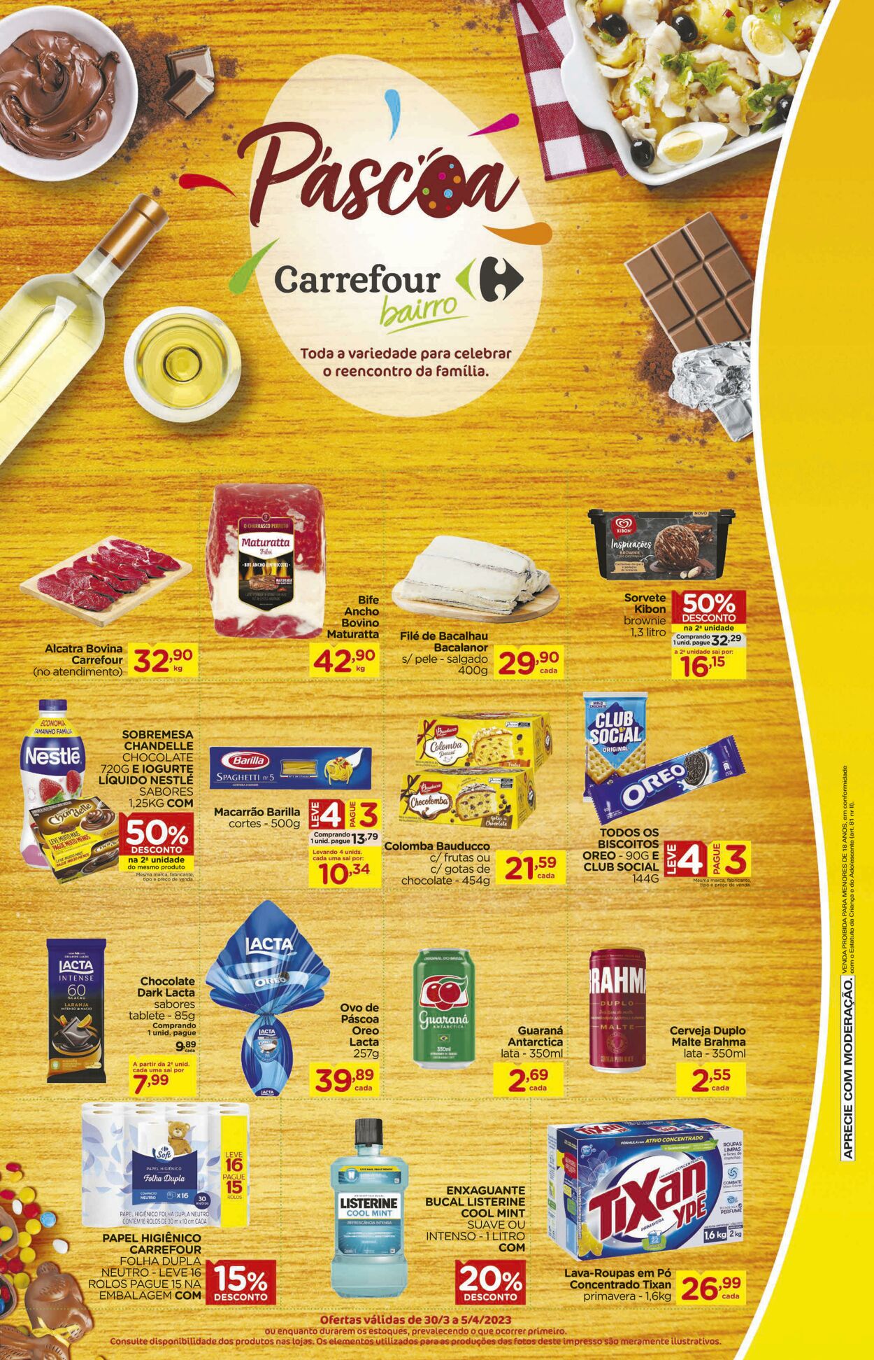 Folheto Carrefour 30.03.2023 - 05.04.2023