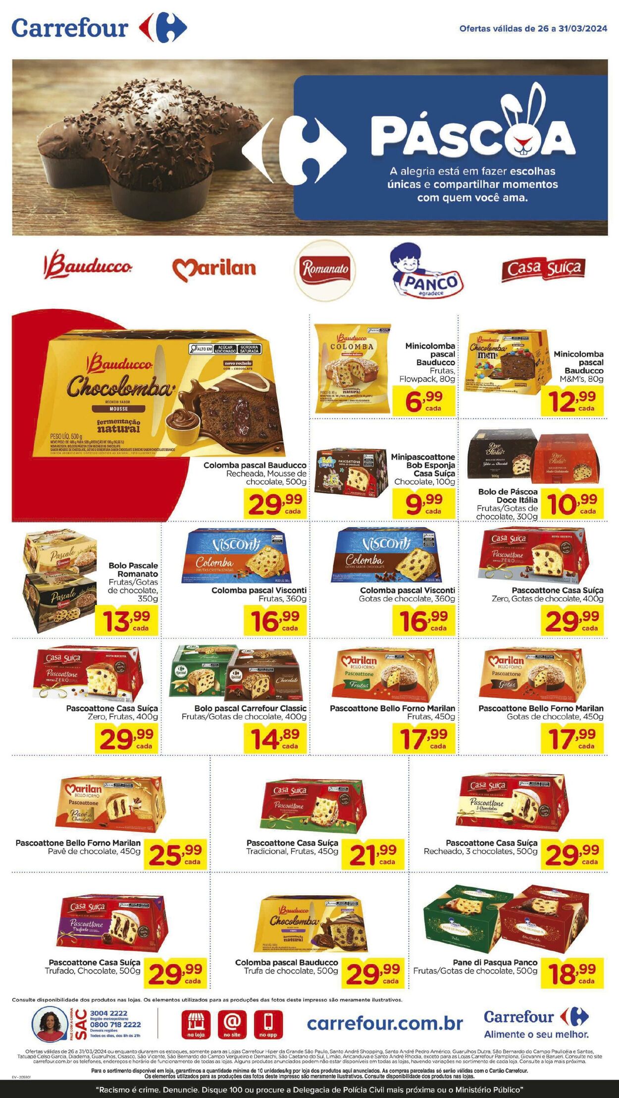 Folheto Carrefour 03.04.2024 - 04.04.2024