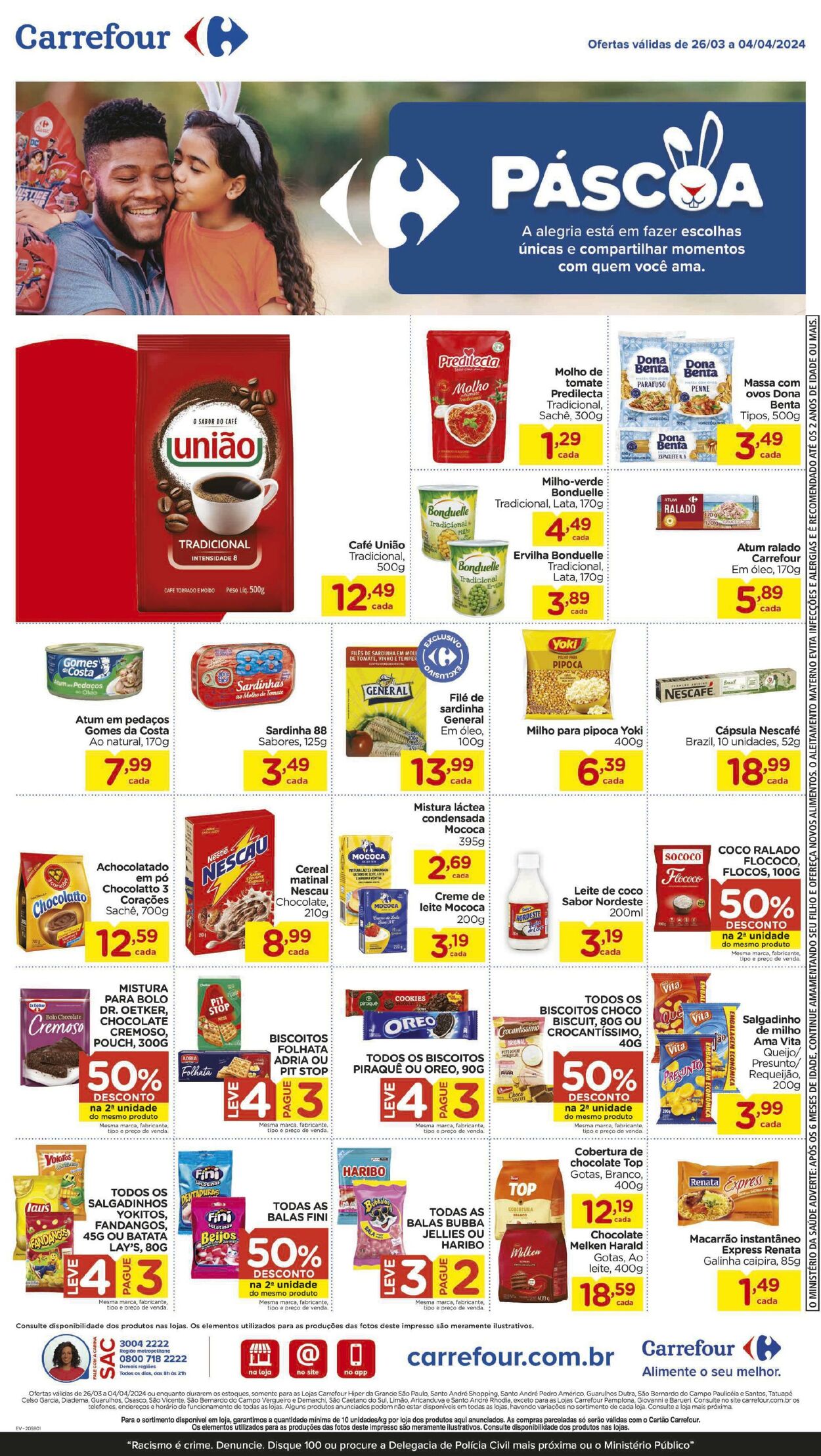 Folheto Carrefour 03.04.2024 - 04.04.2024