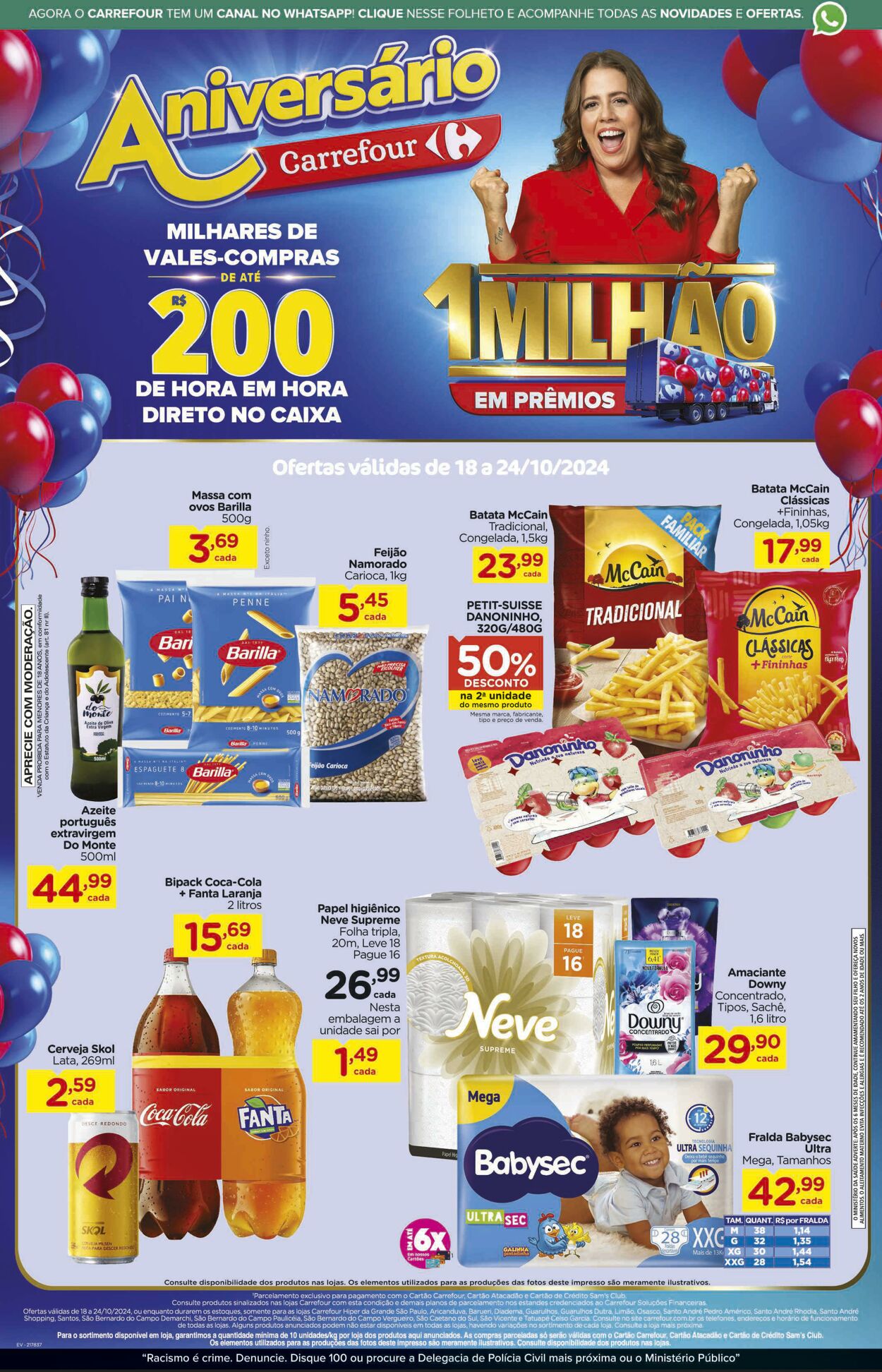 Folheto Carrefour - Carrefour Hiper Anchieta - 2024-10-18 - 2024-10-24 18 out, 2024 - 24 out, 2024