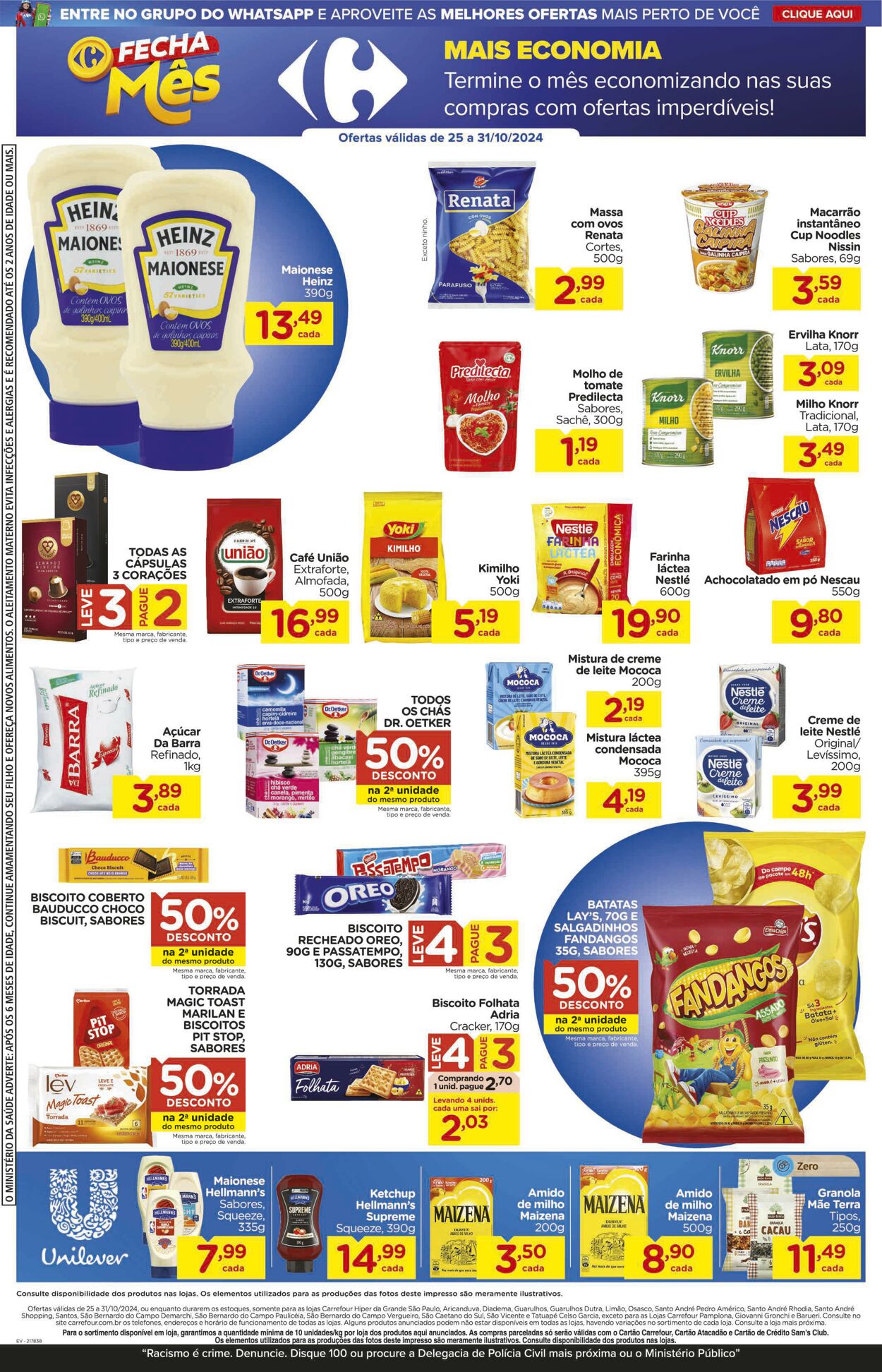 Folheto Carrefour 25.10.2024 - 31.10.2024