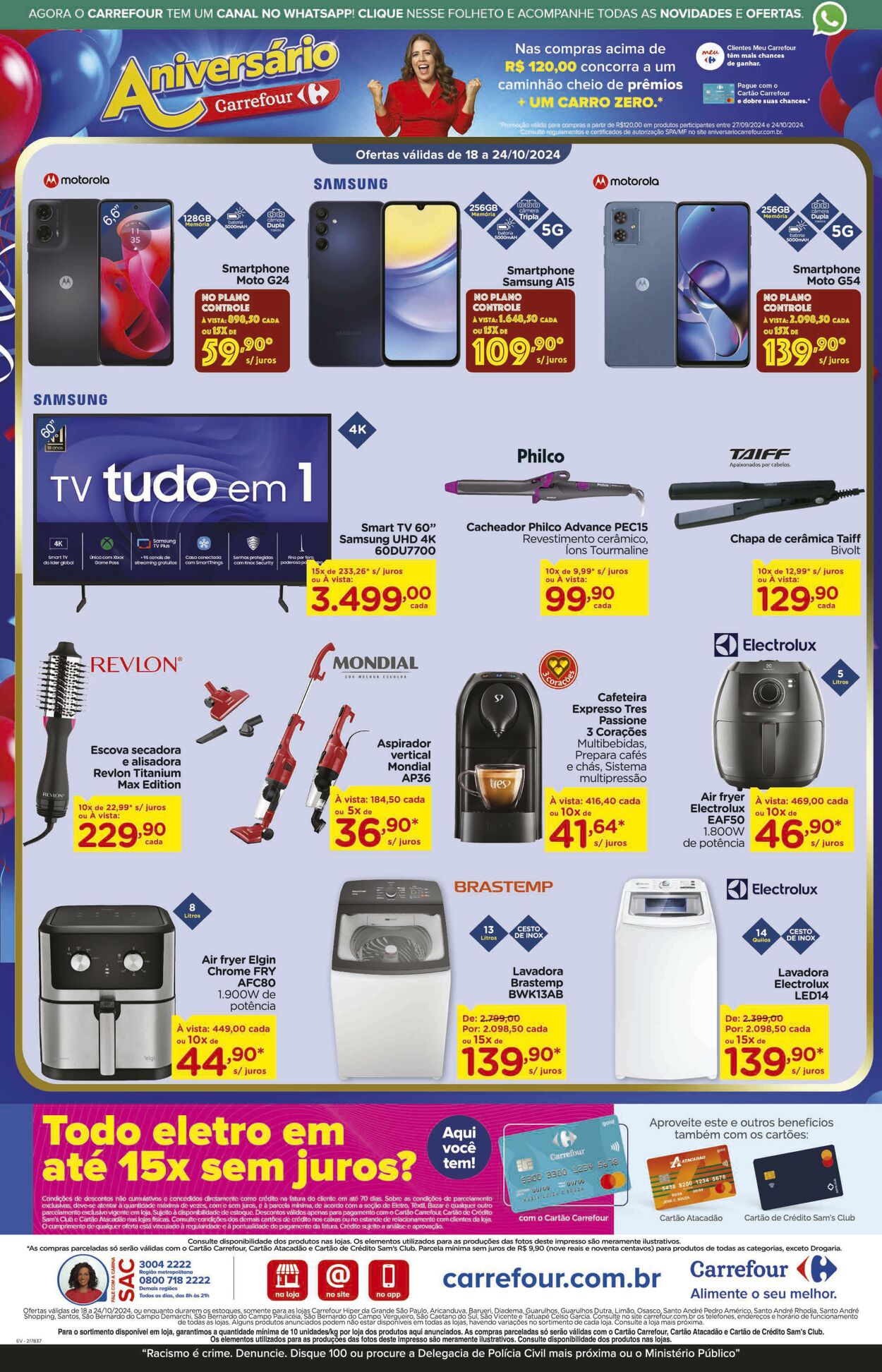 Folheto Carrefour 18.10.2024 - 24.10.2024