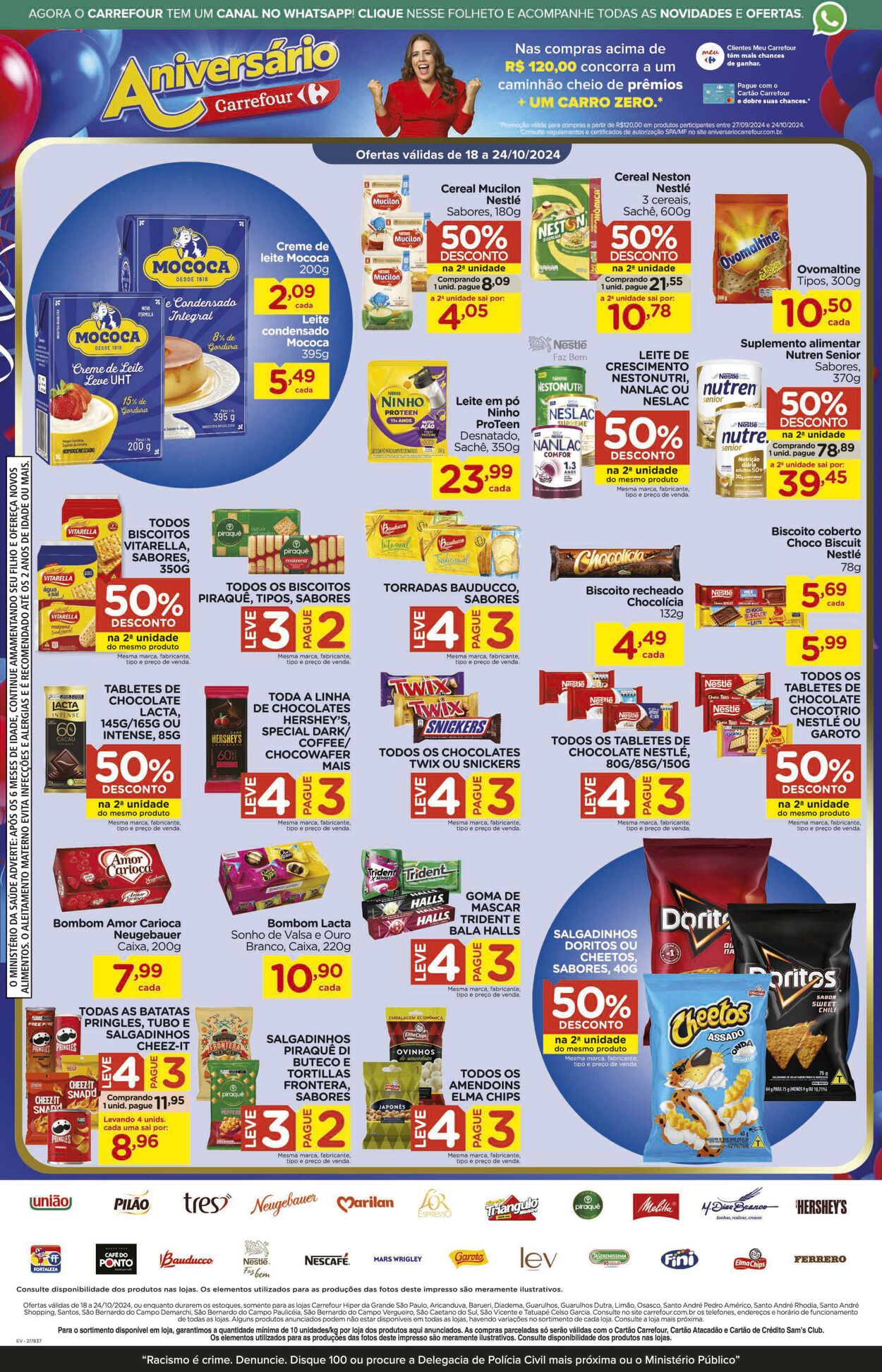 Folheto Carrefour 18.10.2024 - 24.10.2024