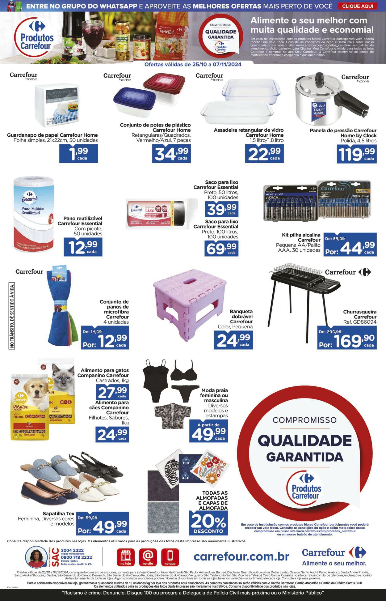 Folheto Carrefour 01.11.2024 - 07.11.2024