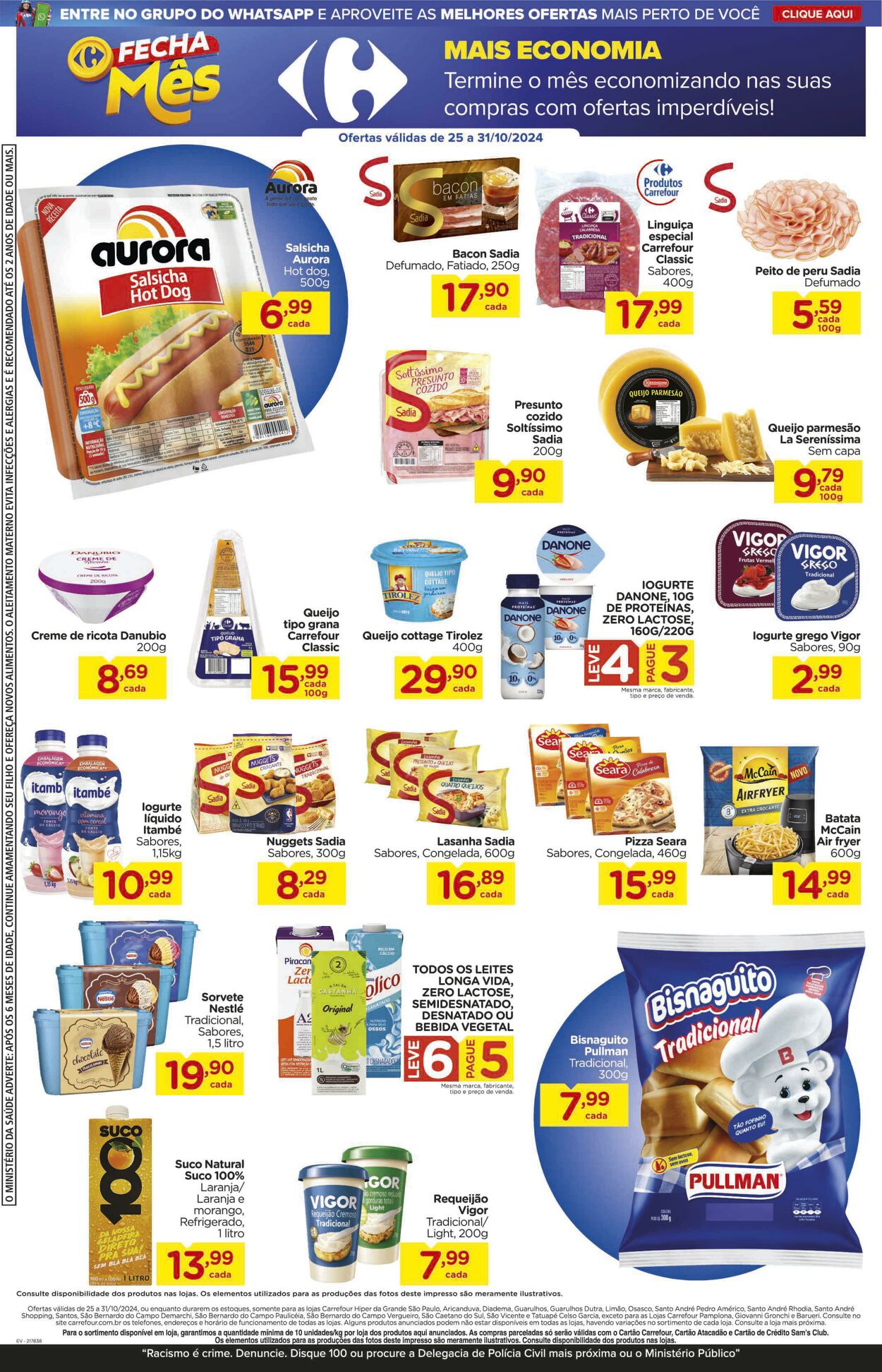 Folheto Carrefour 25.10.2024 - 31.10.2024