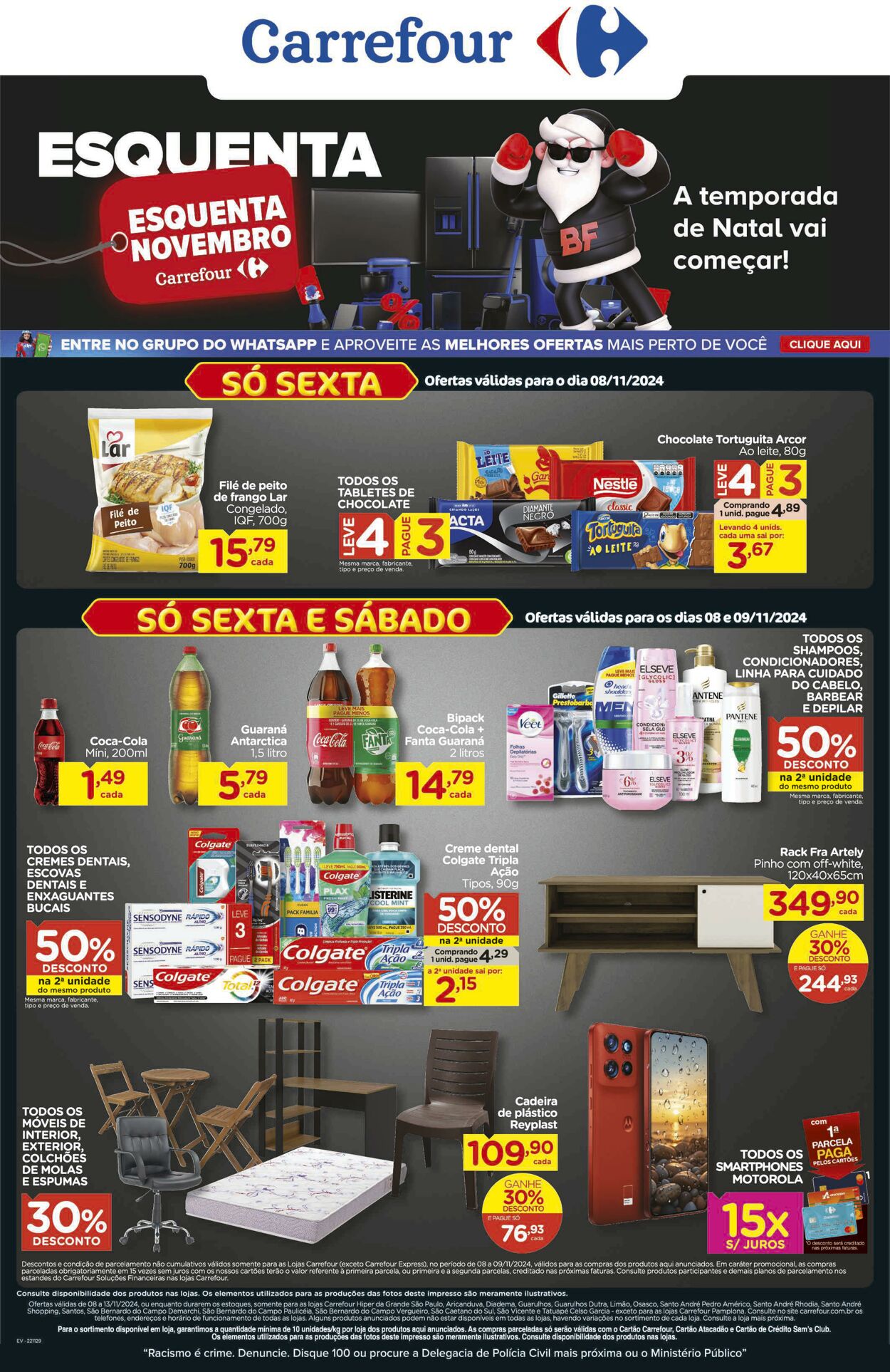 Folheto Carrefour - Carrefour Hiper Shopping Interlagos - 2024-11-08 - 2024-11-13 8 nov, 2024 - 13 nov, 2024