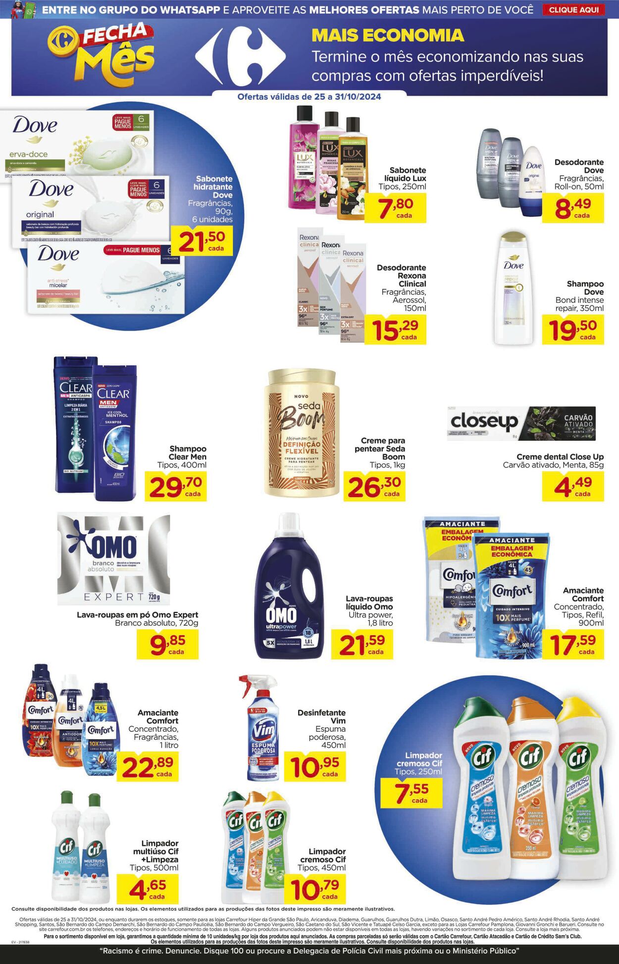 Folheto Carrefour 25.10.2024 - 31.10.2024