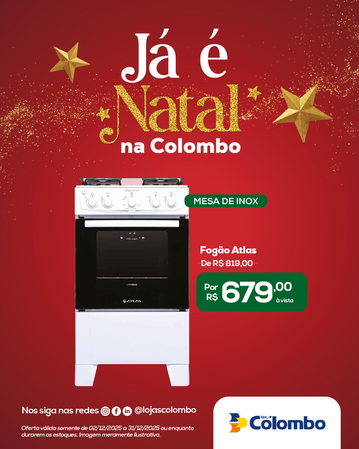 Folheto Colombo 09.12.2025 - 23.12.2025