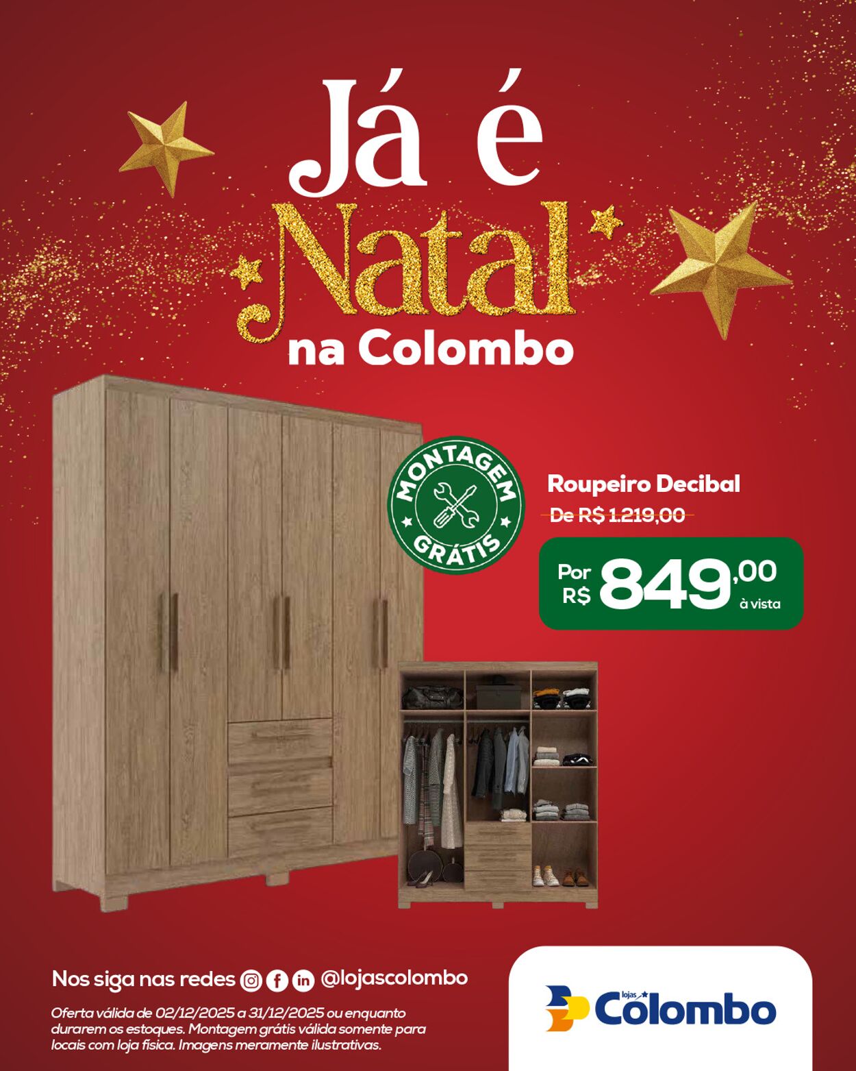 Folheto Colombo 09.12.2025 - 23.12.2025