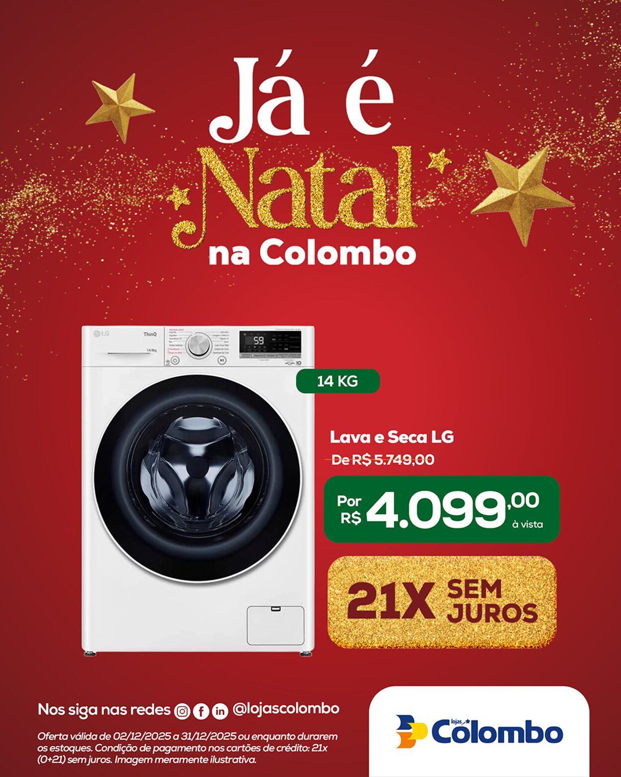 Folheto Colombo 09.12.2025 - 23.12.2025