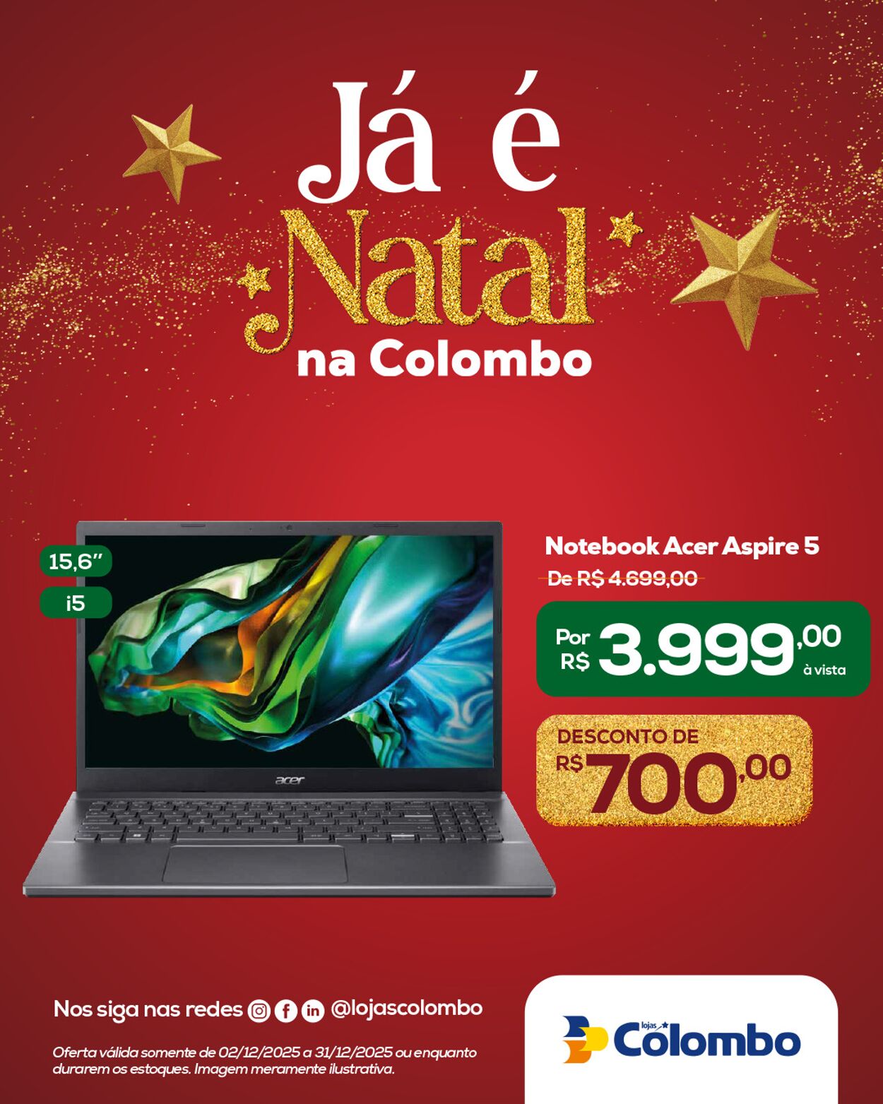Folheto Colombo 09.12.2025 - 23.12.2025