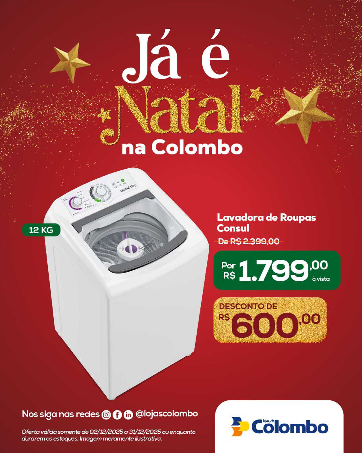 Folheto Colombo 09.12.2025 - 23.12.2025
