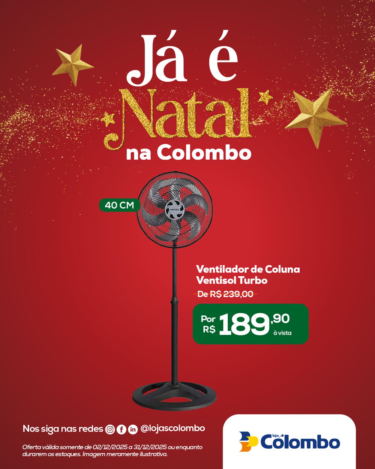 Folheto Colombo 09.12.2025 - 23.12.2025