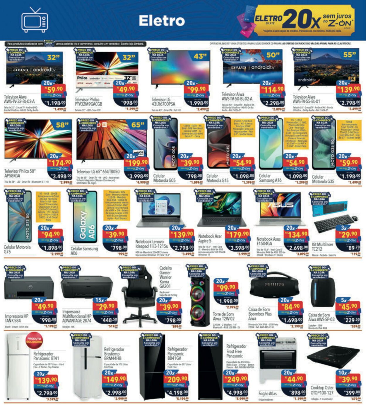 Folheto Condor 12.08.2025 - 26.08.2025