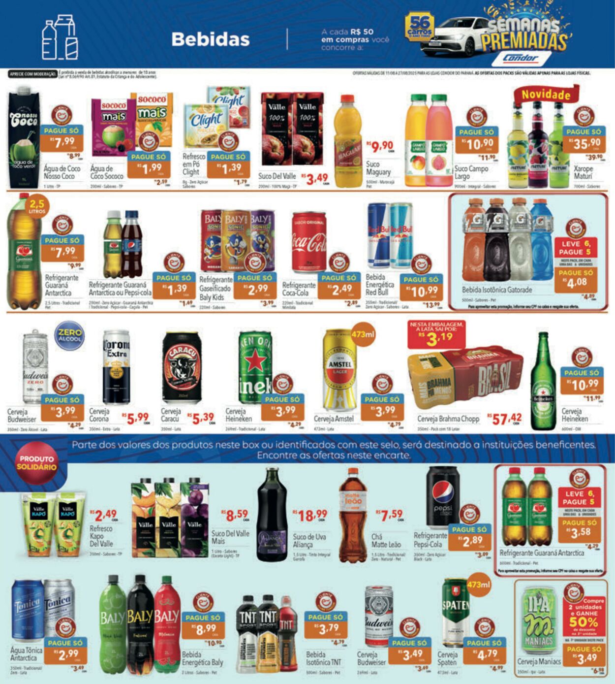 Folheto Condor 12.08.2025 - 26.08.2025