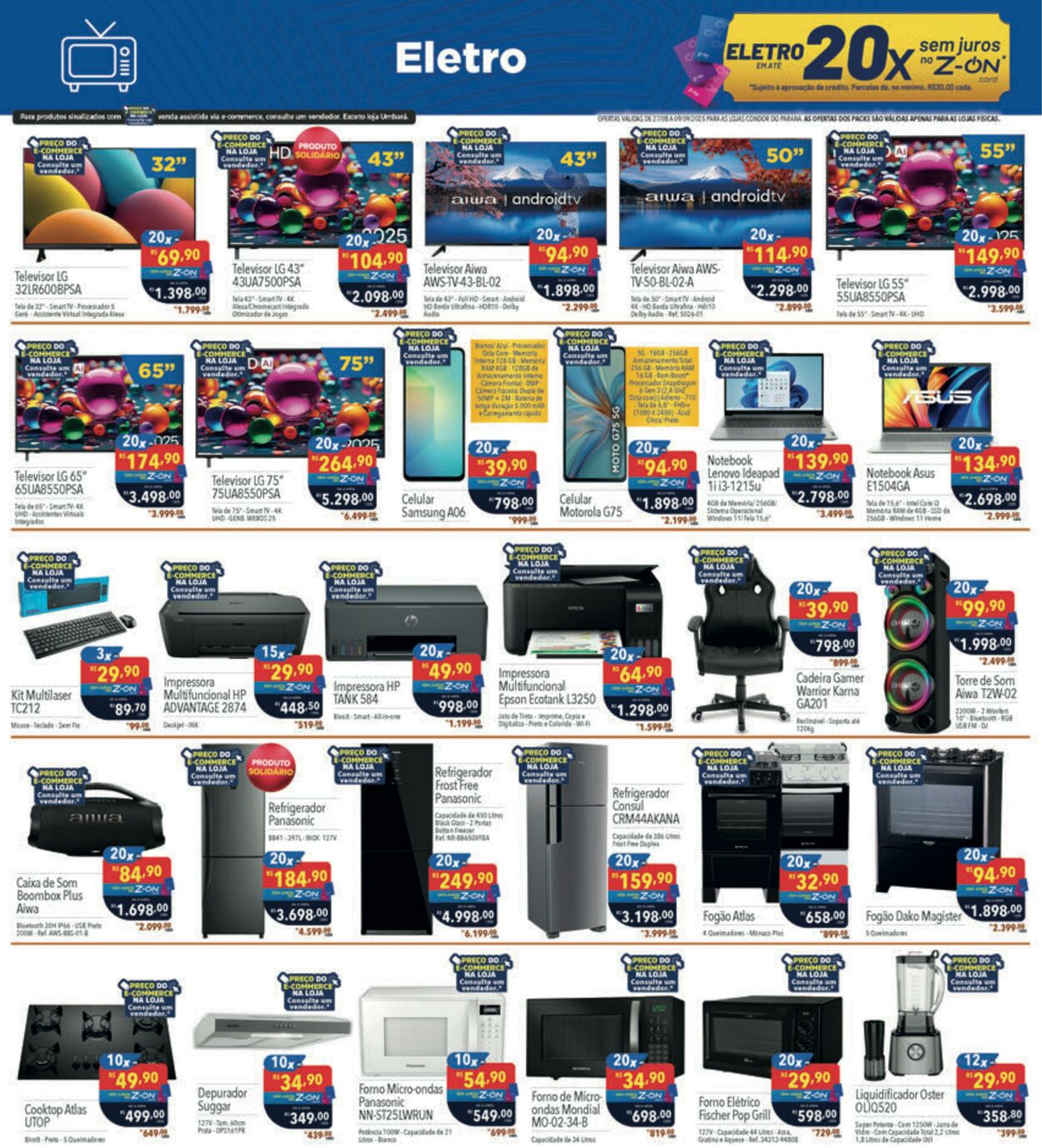 Folheto Condor 28.08.2025 - 04.09.2025