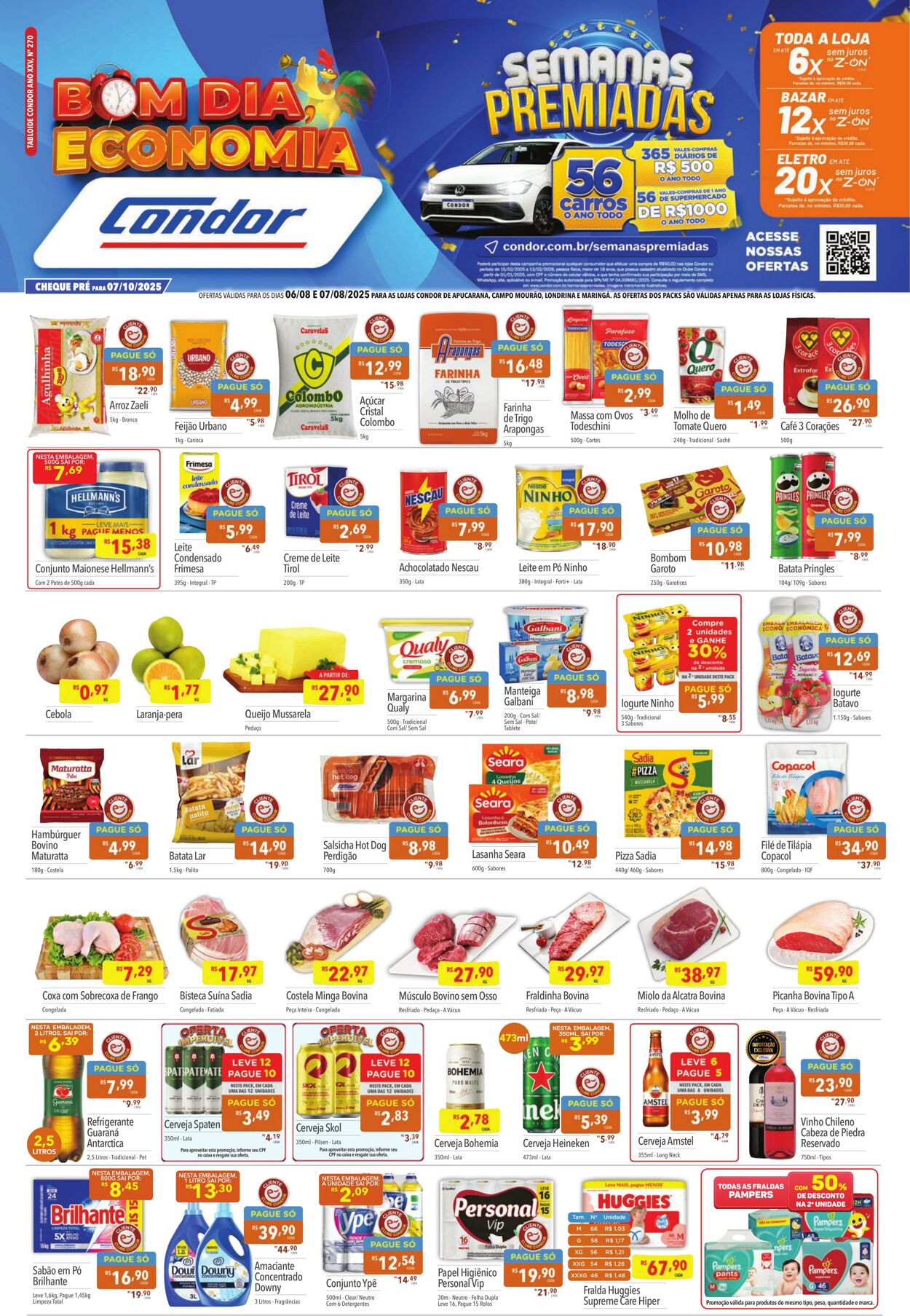 Folheto Condor 07.08.2025 - 21.08.2025