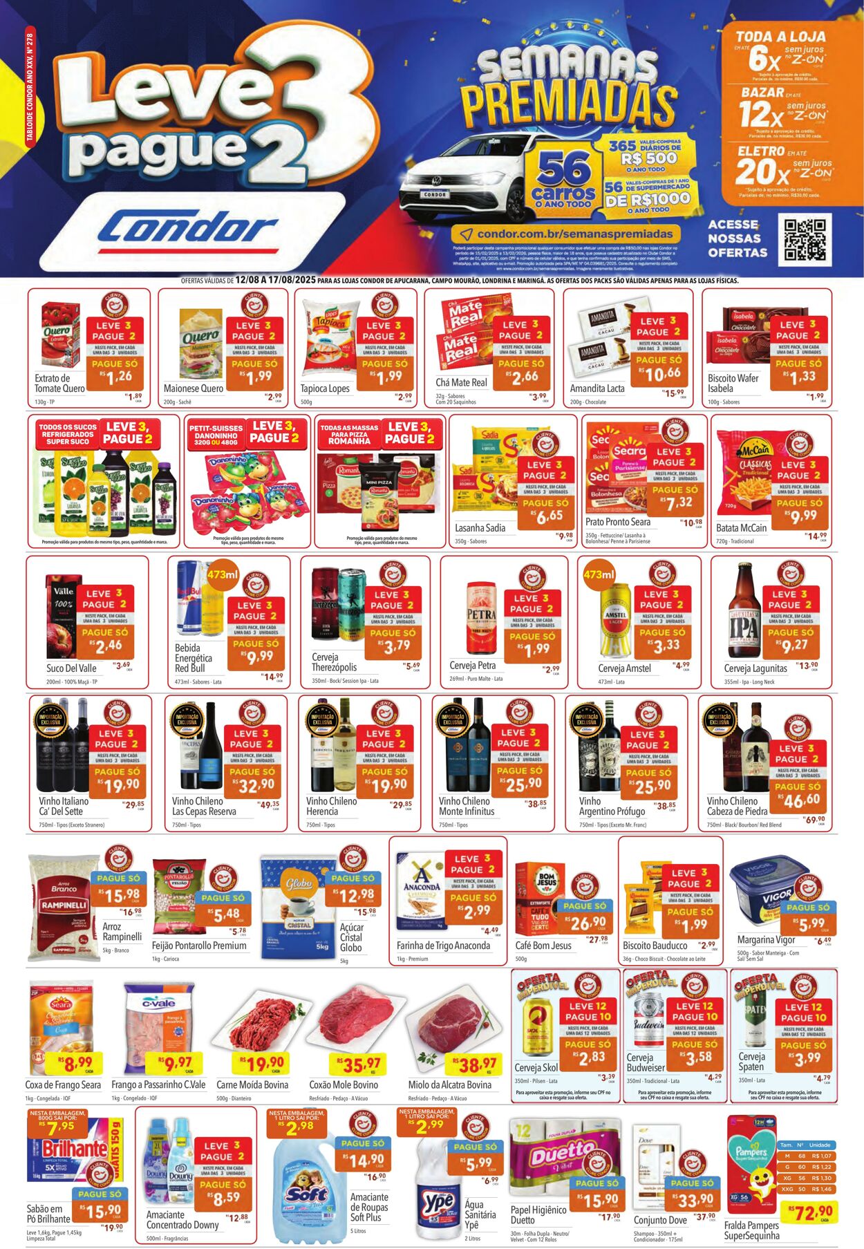 Folheto Condor 13.08.2025 - 27.08.2025