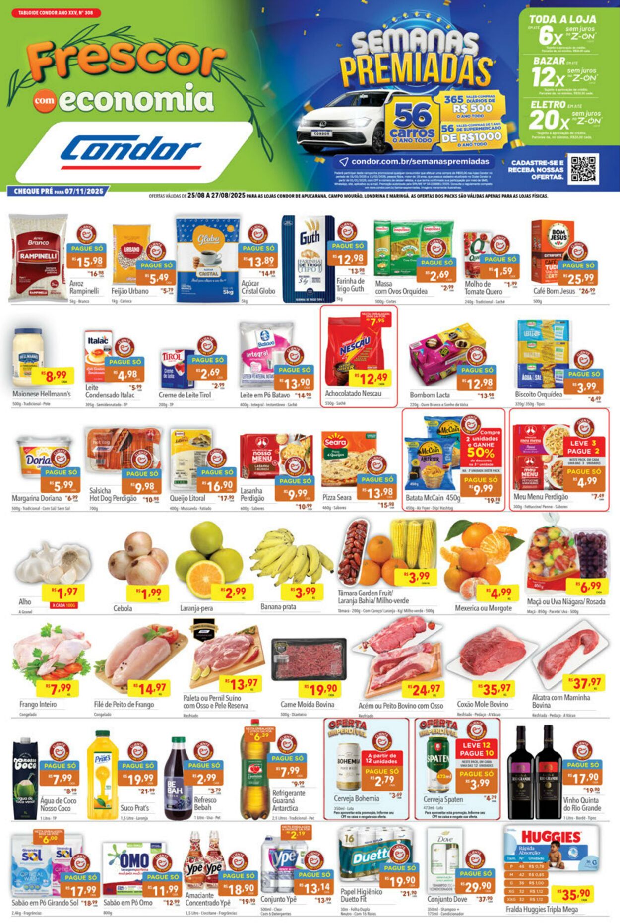 Folheto Condor 26.08.2025 - 02.09.2025