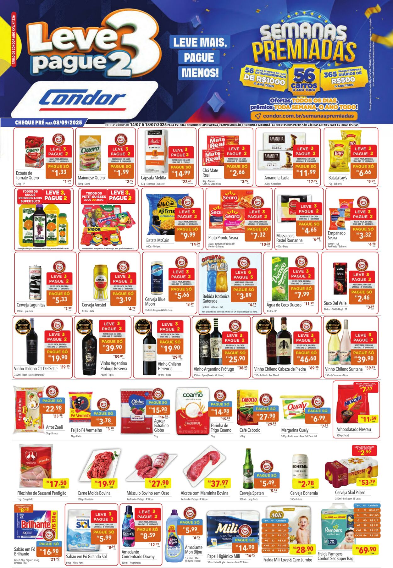 Folheto Condor 16.07.2025 - 30.07.2025
