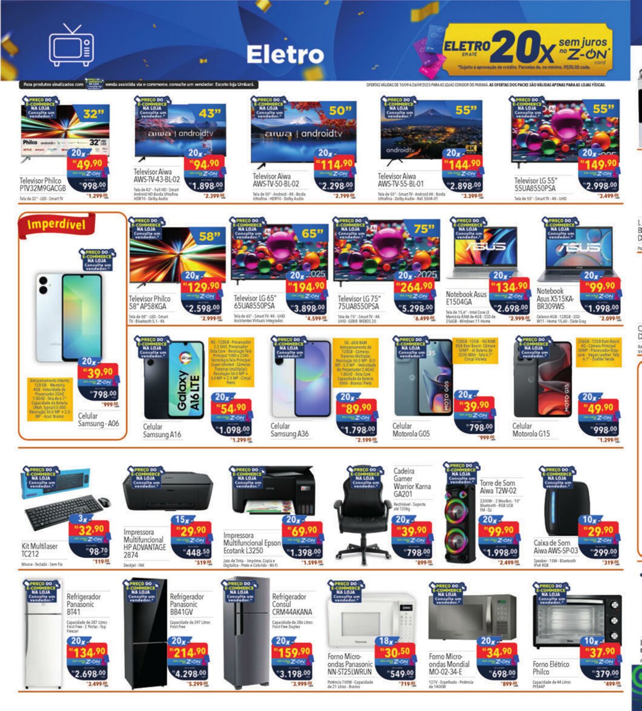 Folheto Condor 11.09.2025 - 25.09.2025