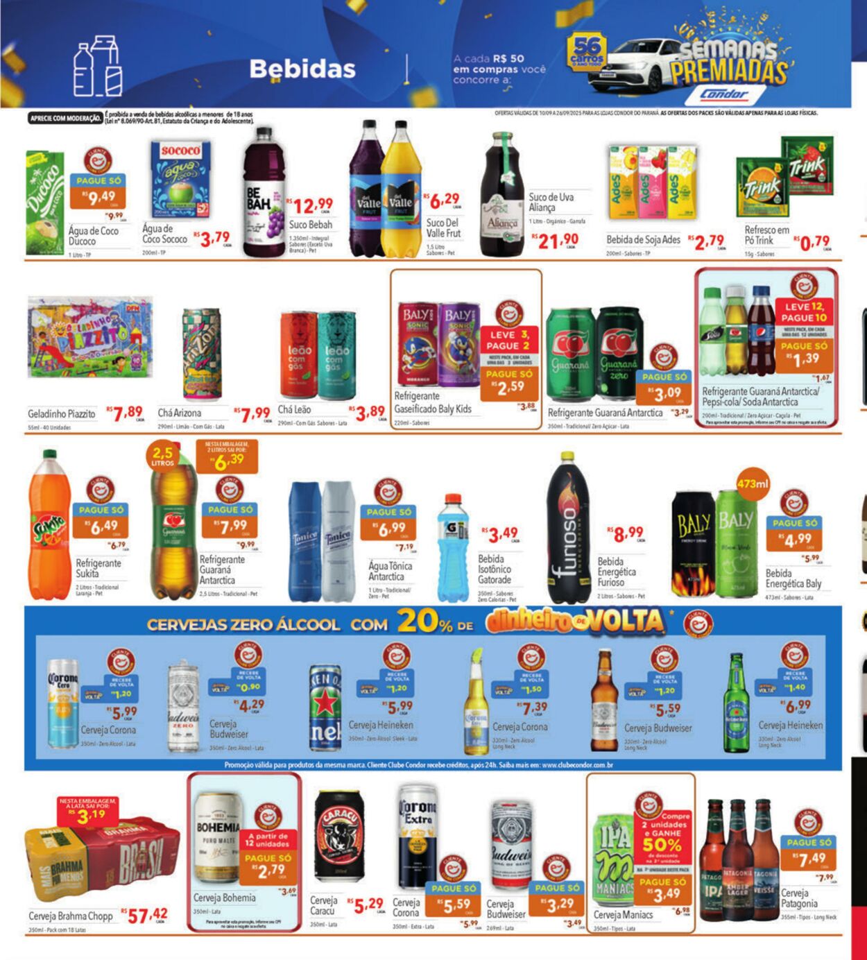 Folheto Condor 11.09.2025 - 25.09.2025