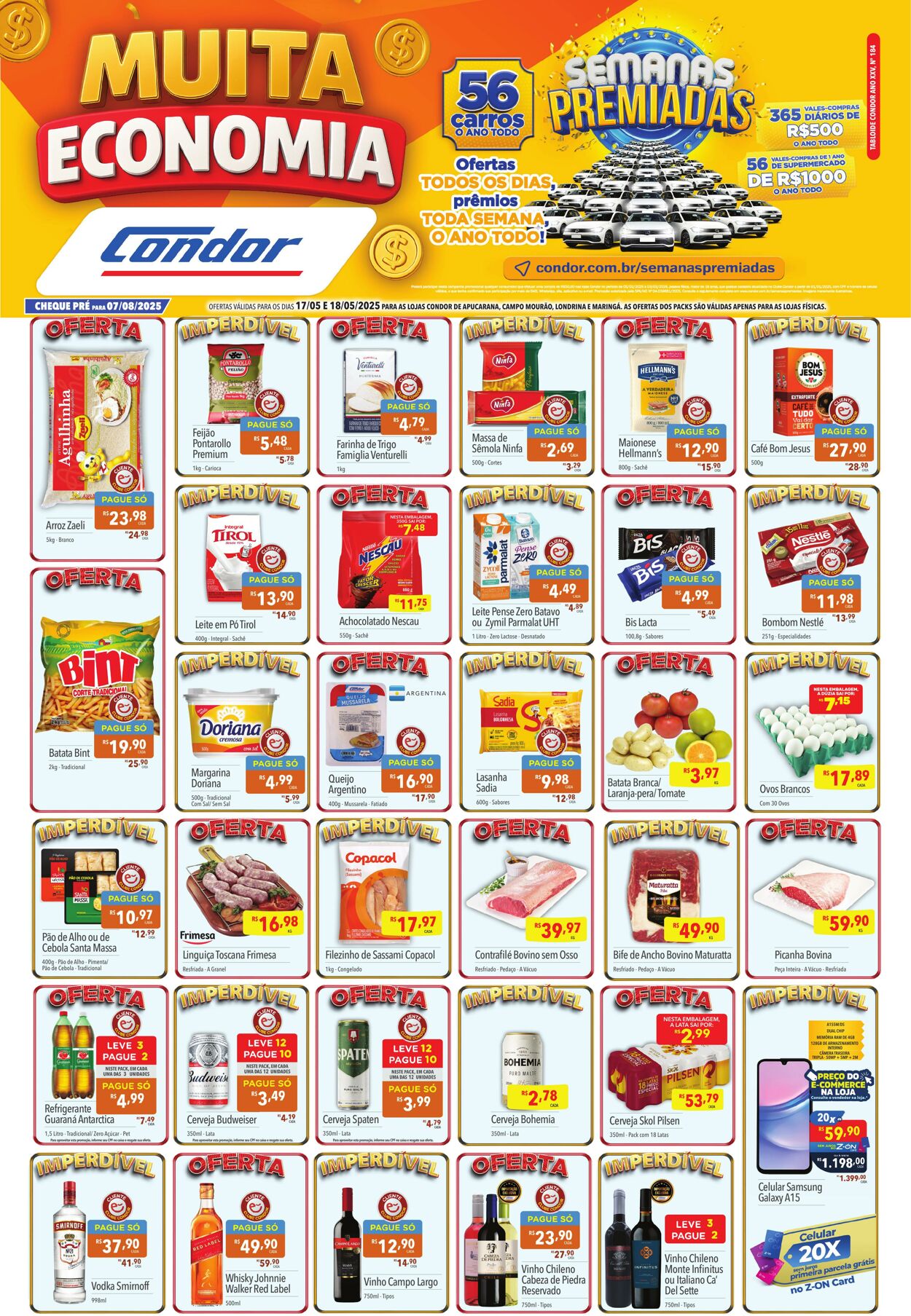 Folheto Condor 18.05.2025 - 01.06.2025