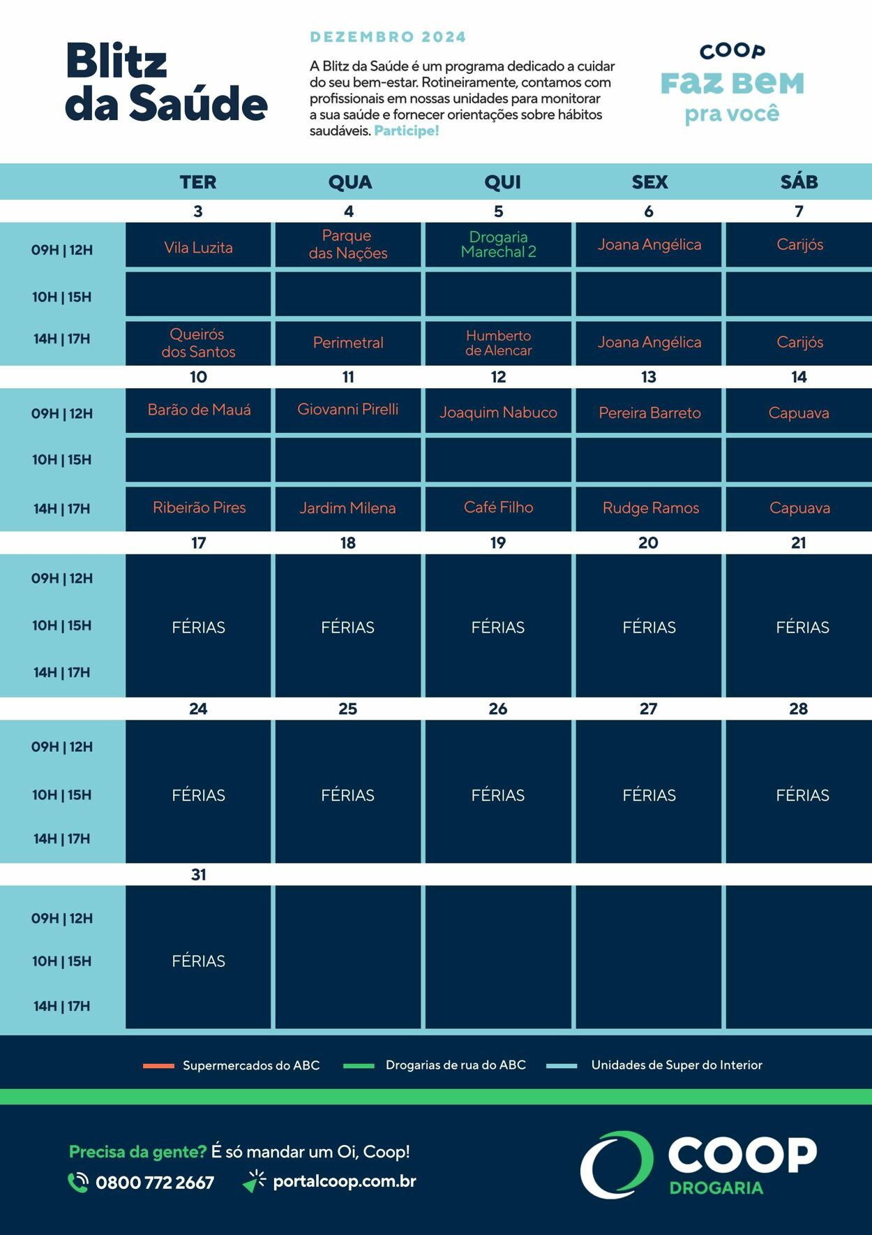 Folheto Coop 07.12.2024 - 22.12.2024