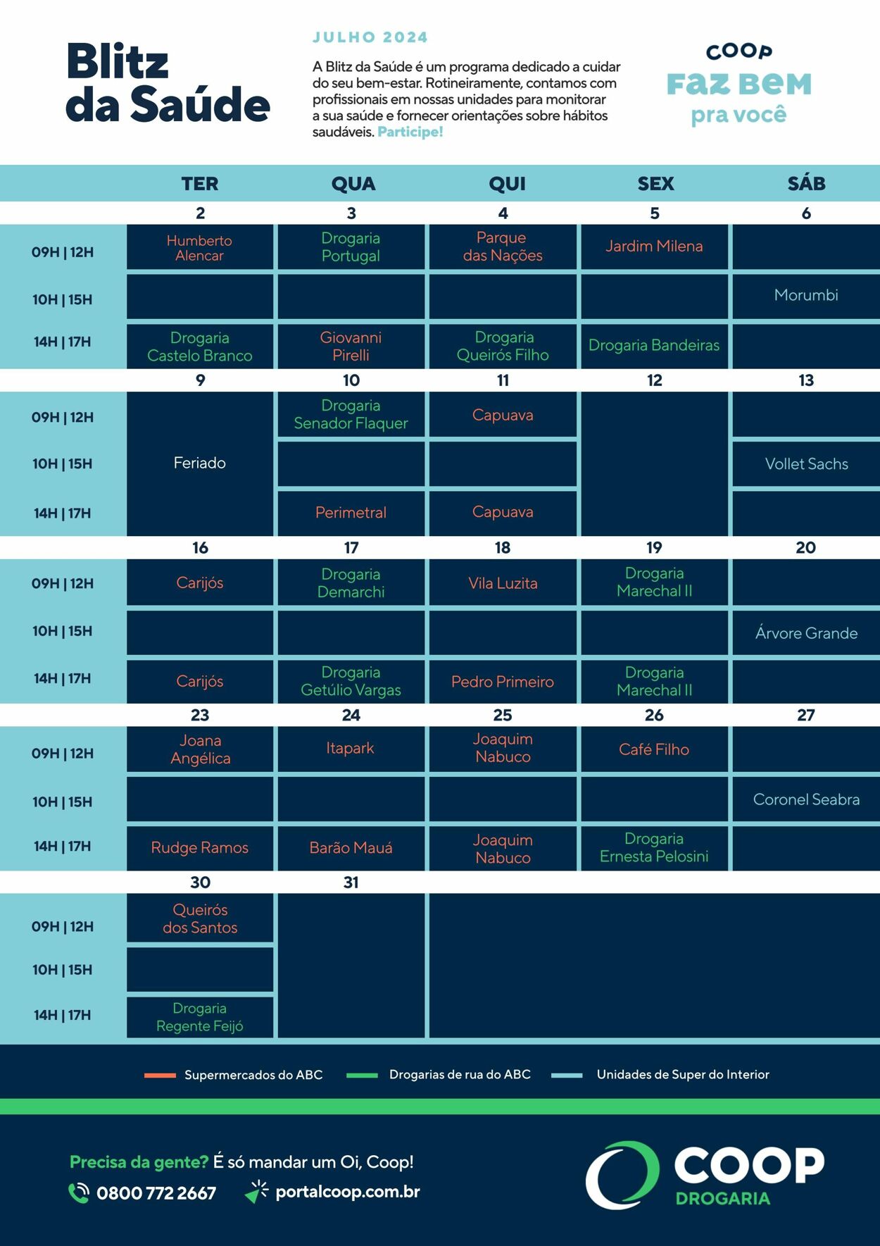 Folheto Coop 01.07.2024 - 31.07.2024