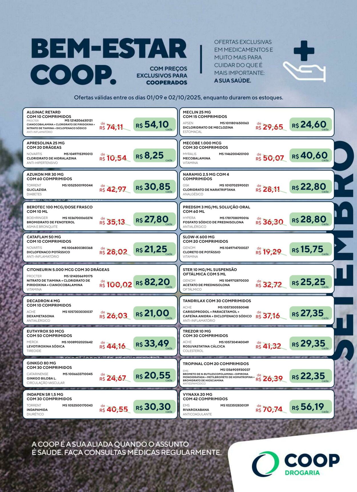 Folheto Coop 01.09.2025 - 15.09.2025