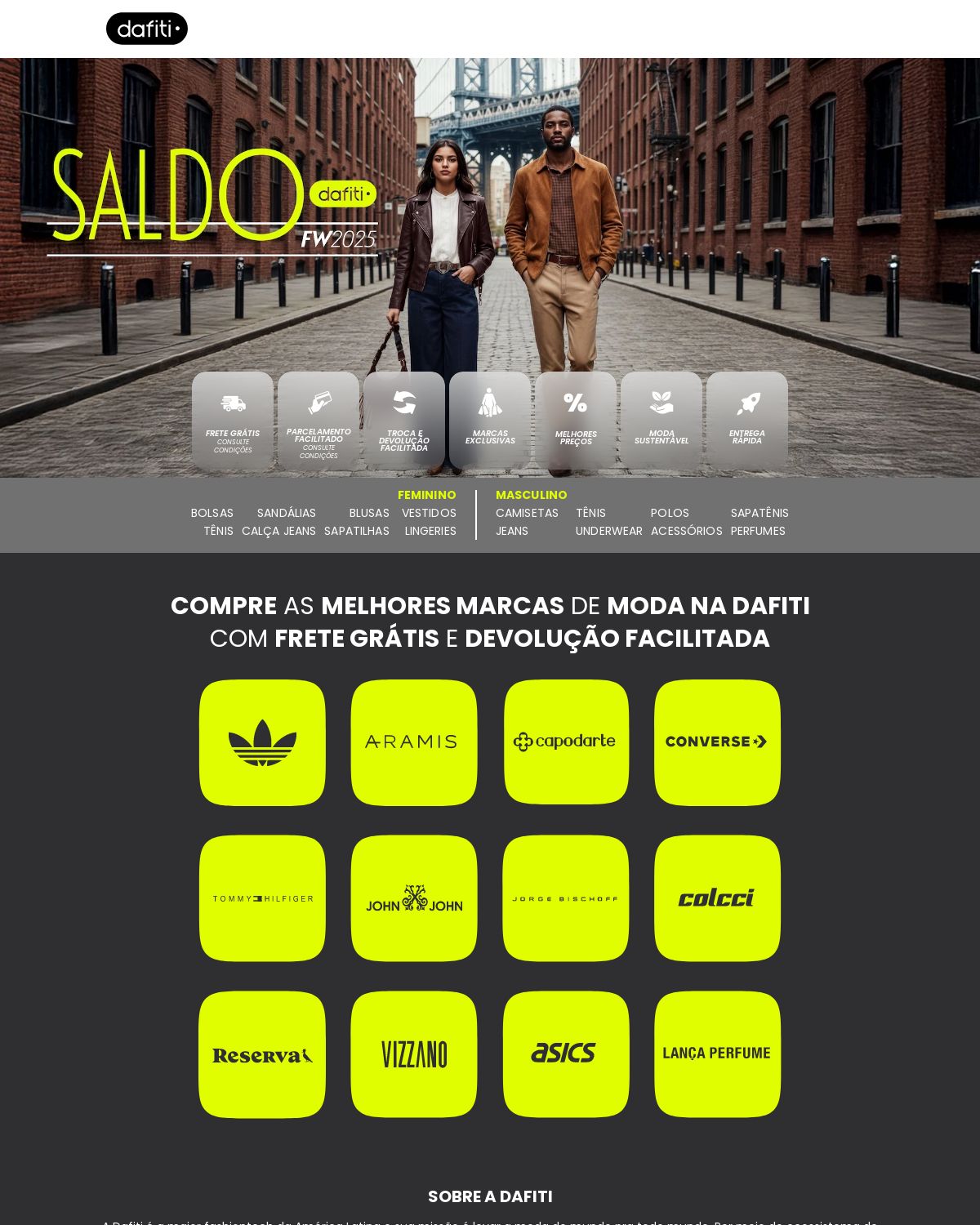 Folheto Dafiti 23.06.2025 - 02.07.2025
