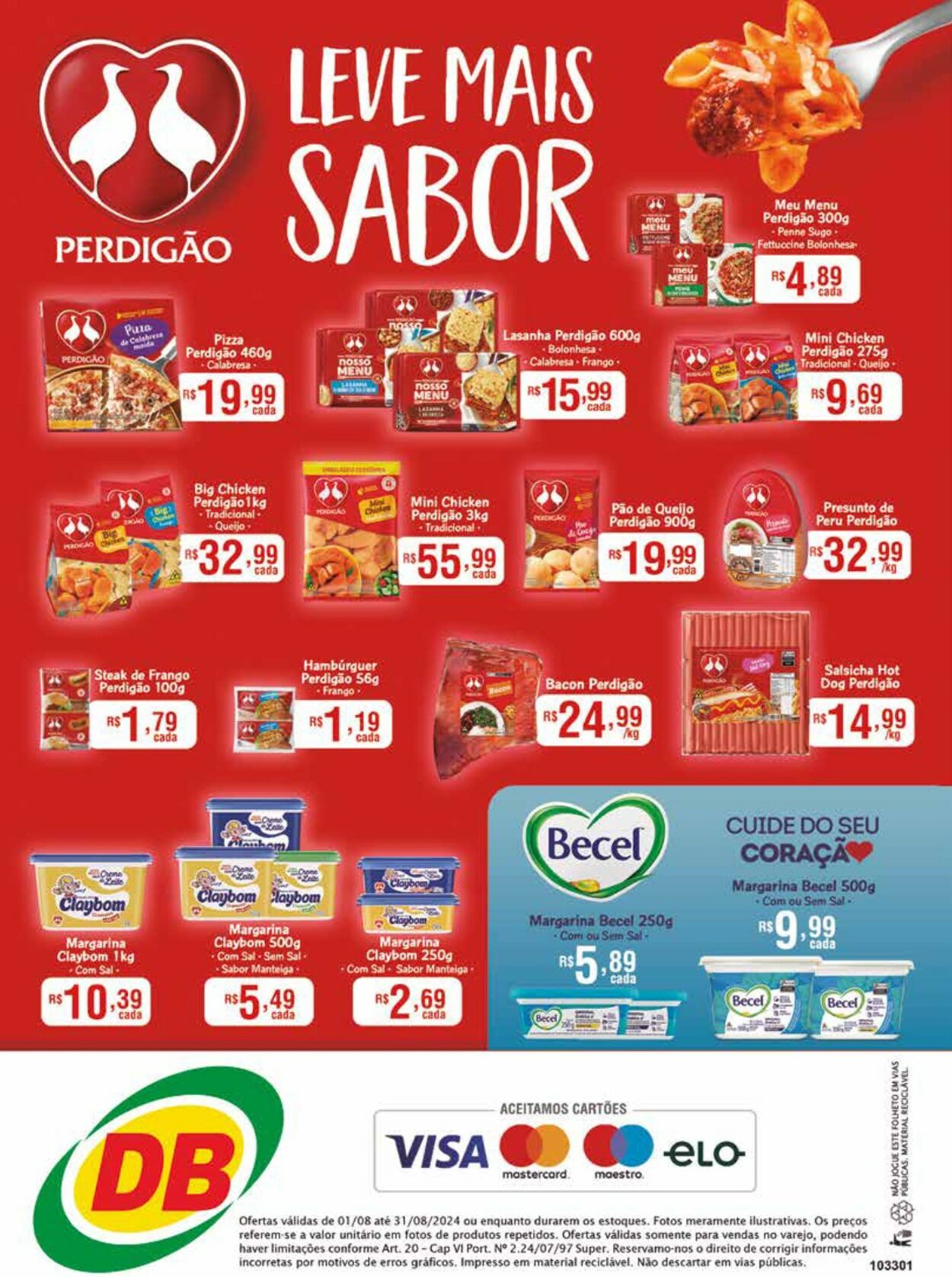 Folheto DB Supermercados 07.08.2024 - 01.09.2024