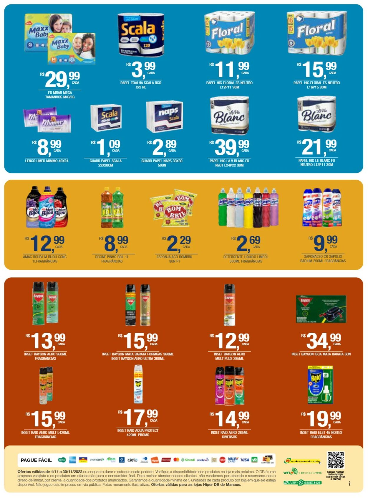 Folheto DB Supermercados 13.11.2023 - 30.11.2023