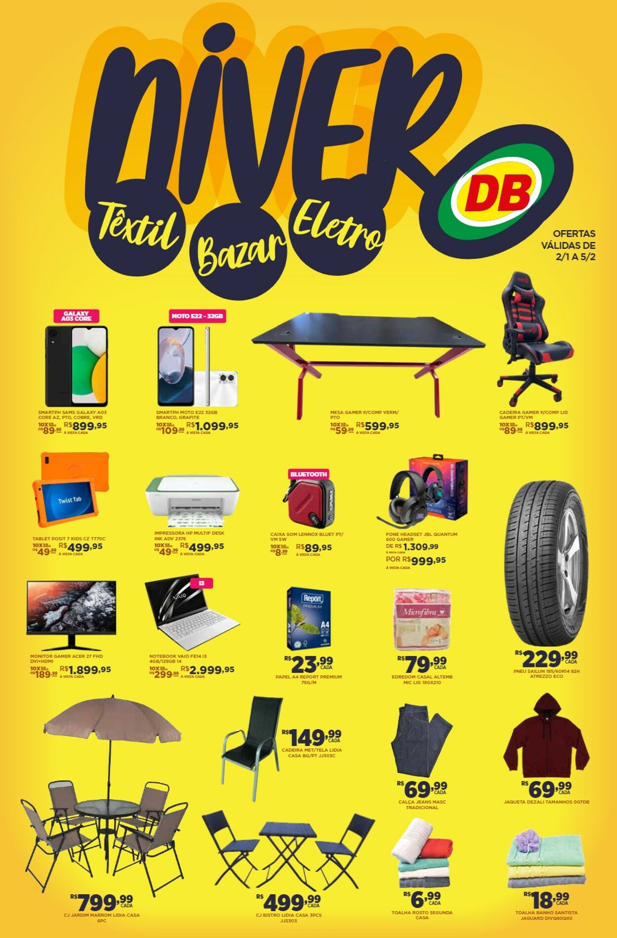 Folheto DB Supermercados 02.01.2023-05.02.2023