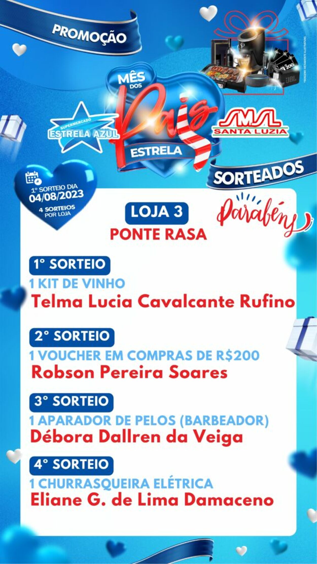 Folheto Estrela Azul 10.08.2023 - 13.08.2023