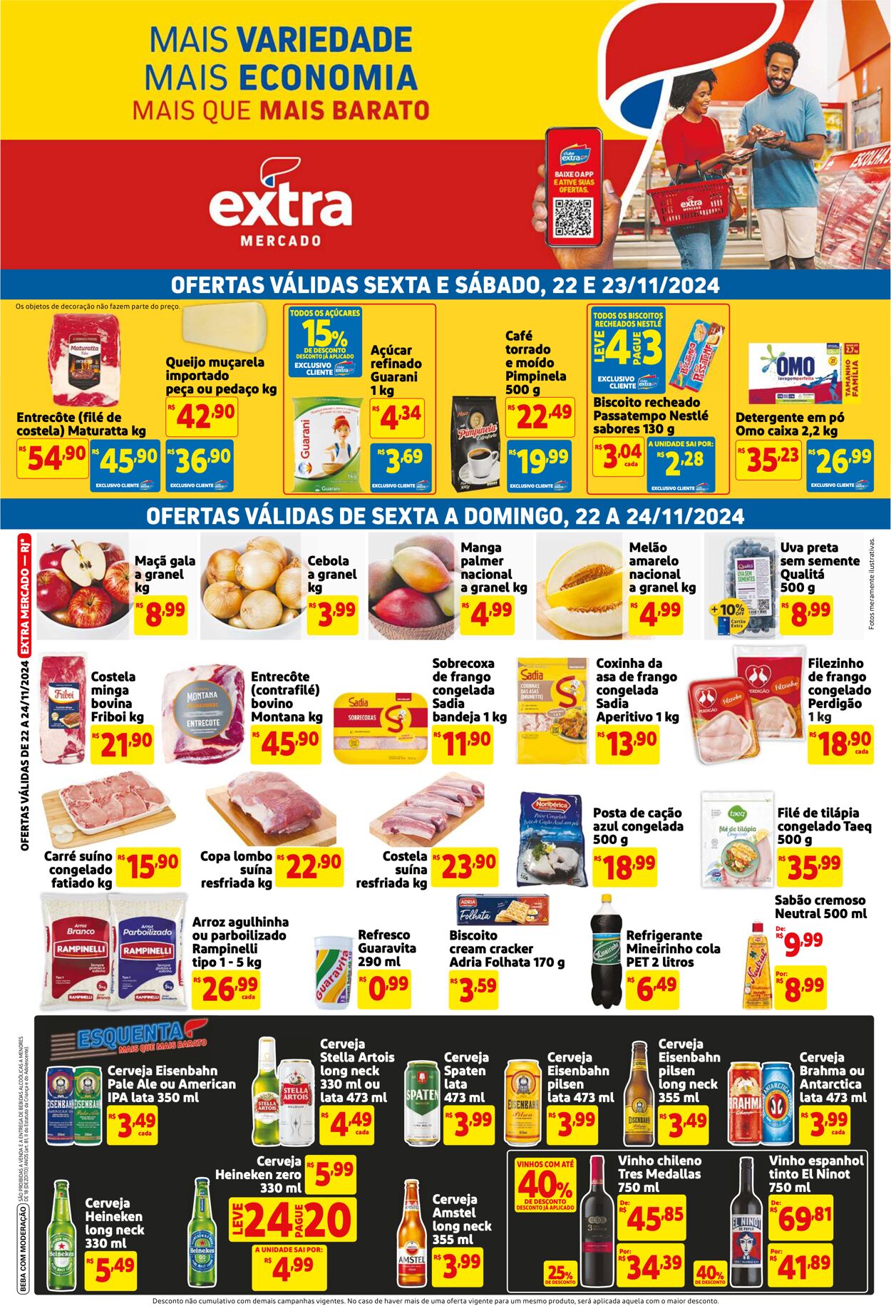 Extra Folhetos promocionais