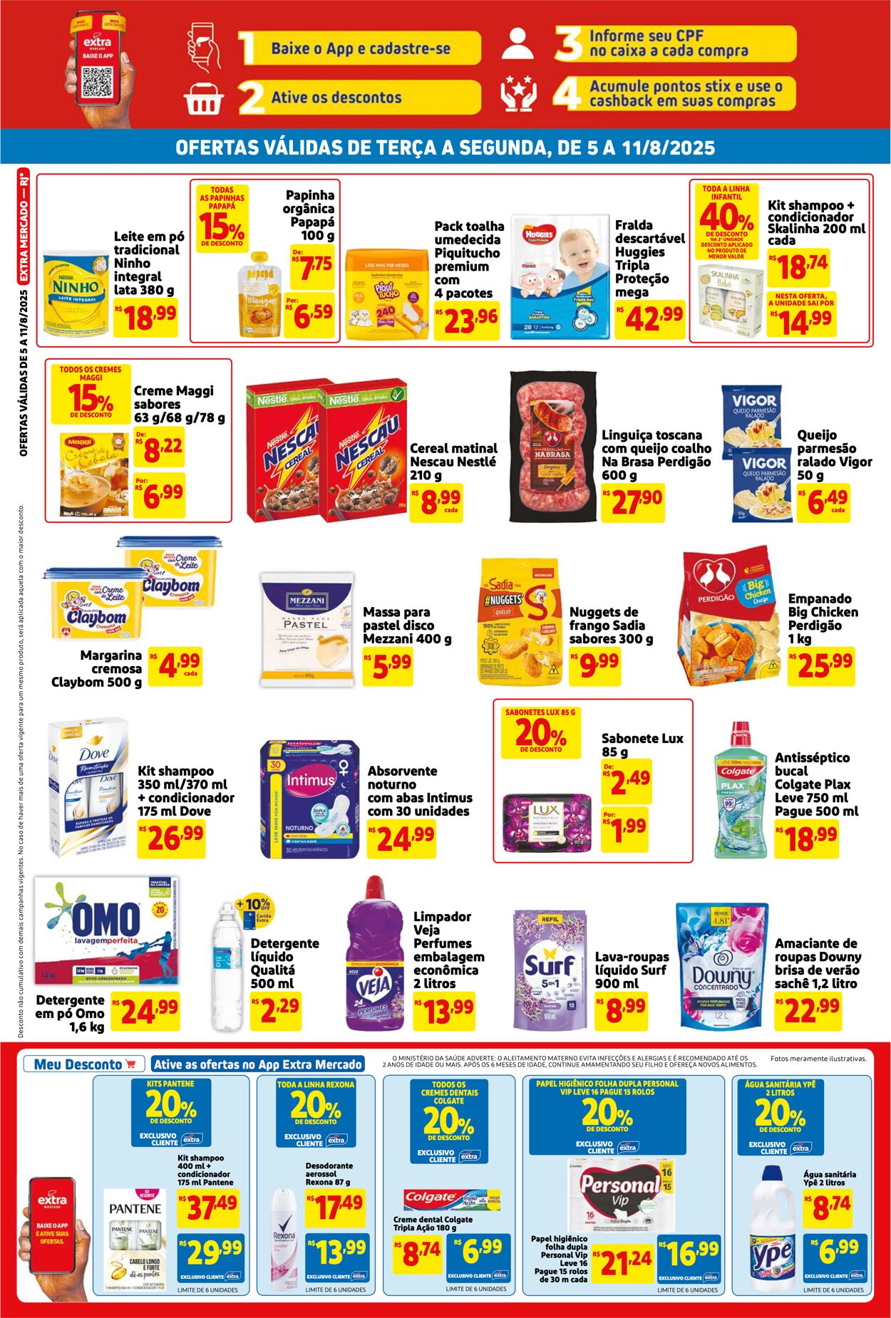 Folheto Extra 06.08.2025 - 20.08.2025