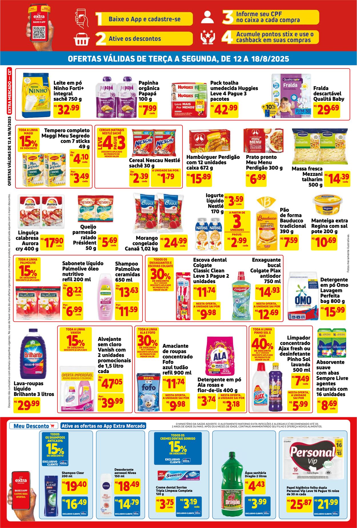 Folheto Extra 12.08.2025 - 26.08.2025
