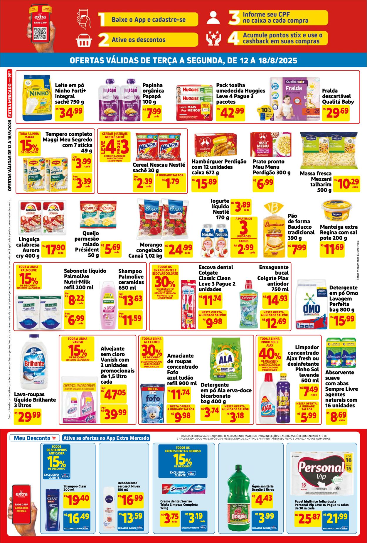 Folheto Extra 12.08.2025 - 26.08.2025