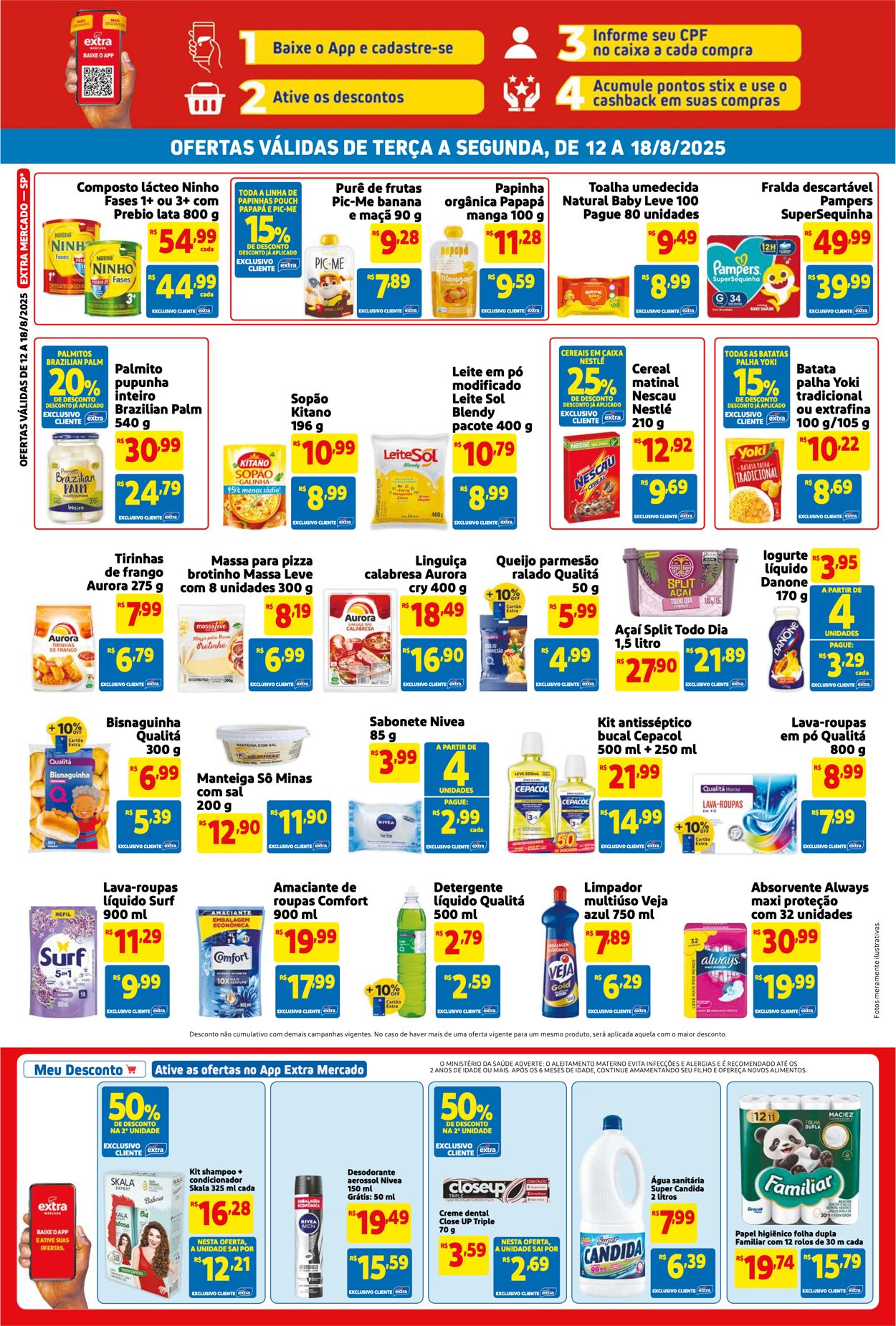 Folheto Extra 12.08.2025 - 26.08.2025