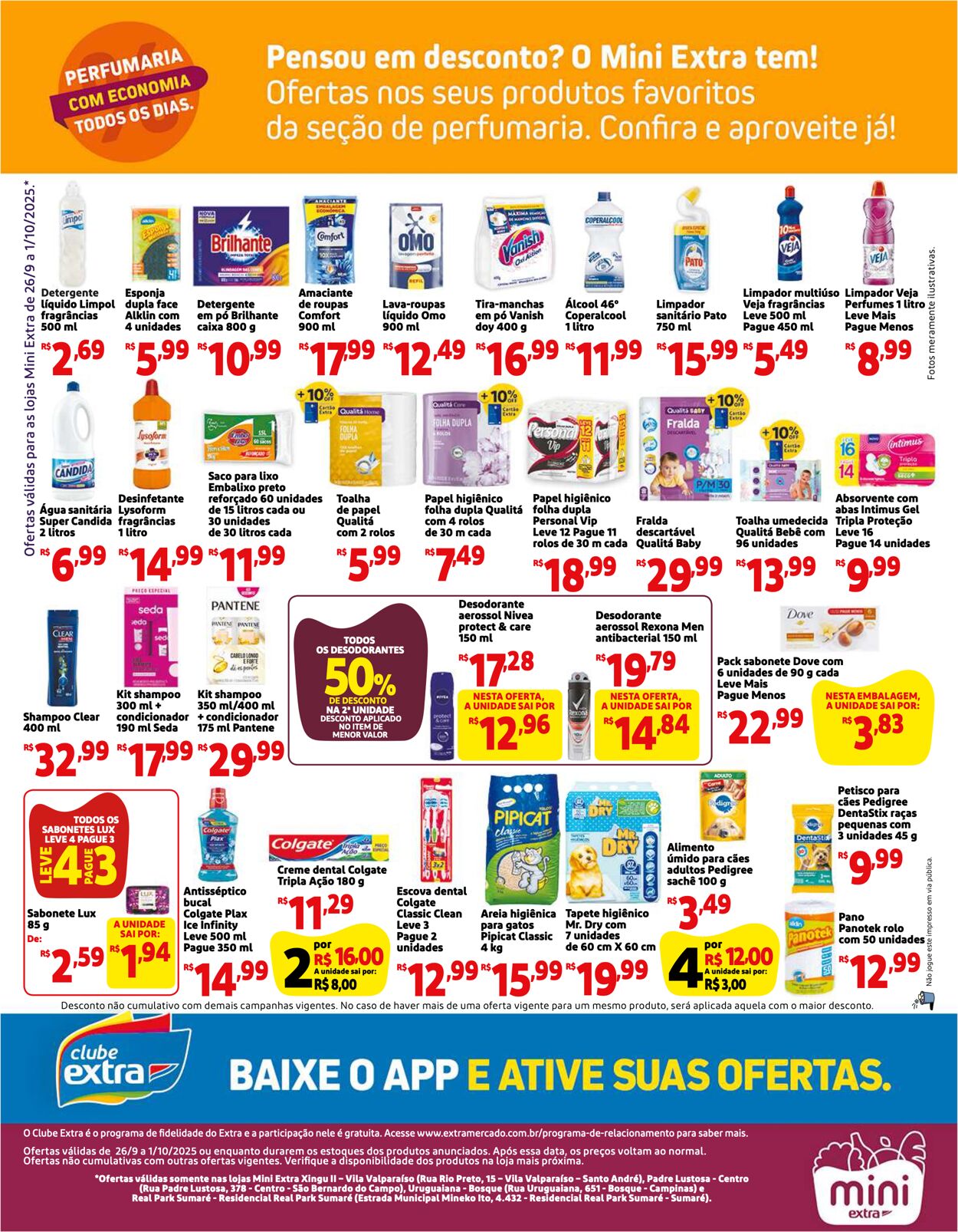 Folheto Extra 29.09.2025 - 06.10.2025