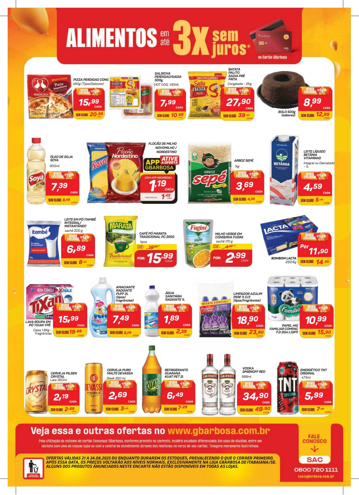 Folheto Gbarbosa 25.08.2025 - 01.09.2025