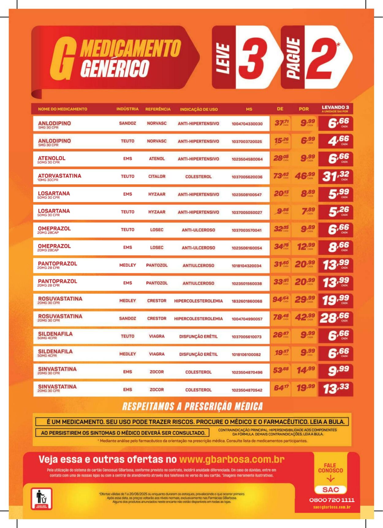 Folheto Gbarbosa 01.08.2025 - 15.08.2025