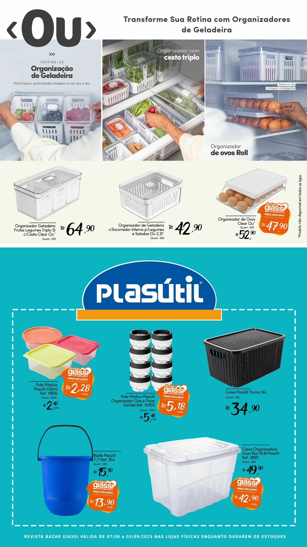 Folheto Giassi 11.08.2025 - 03.09.2025