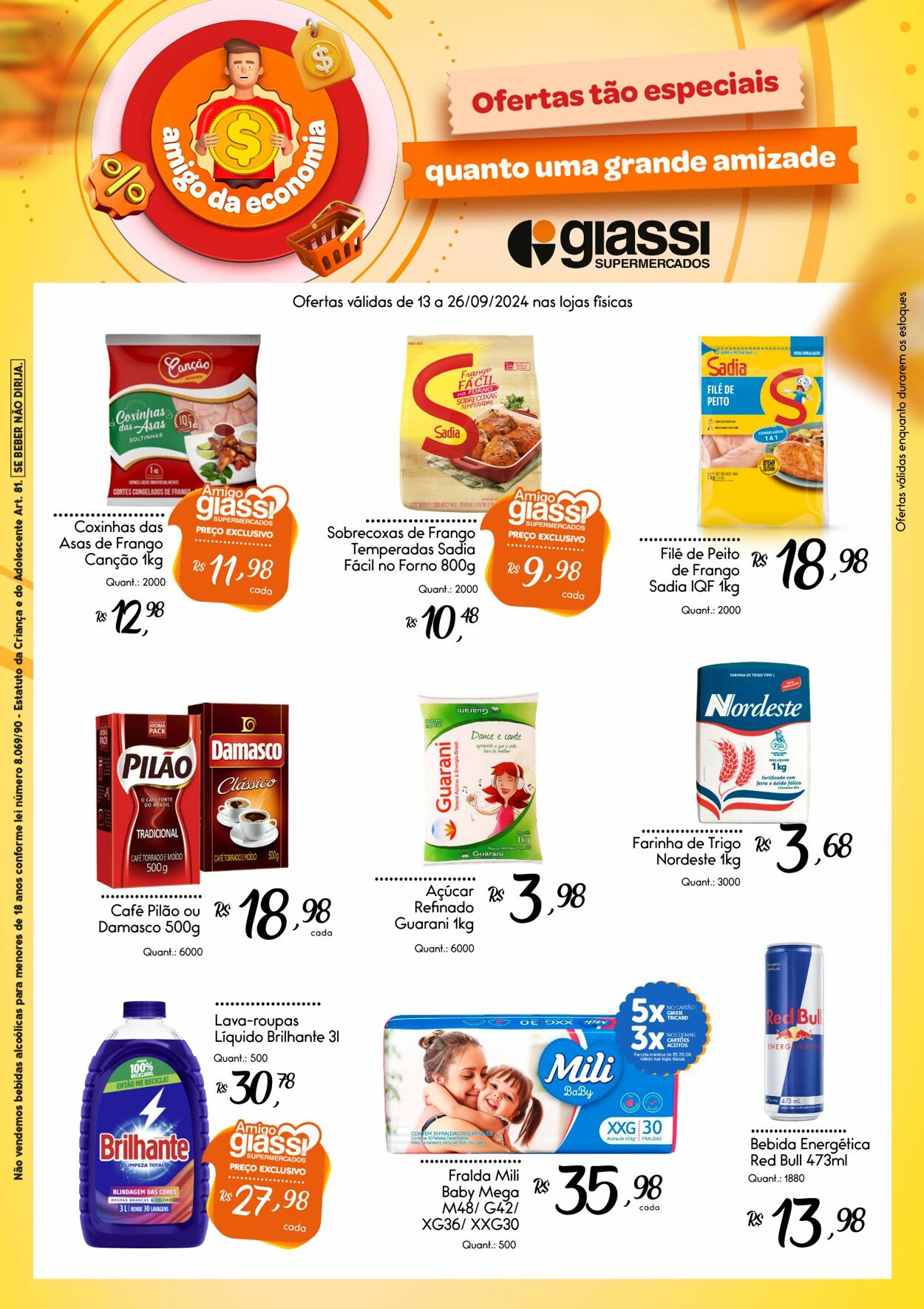 Giassi Folhetos promocionais