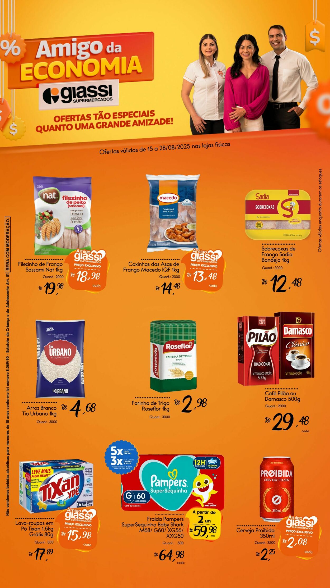 Folheto Giassi 20.08.2025 - 28.08.2025